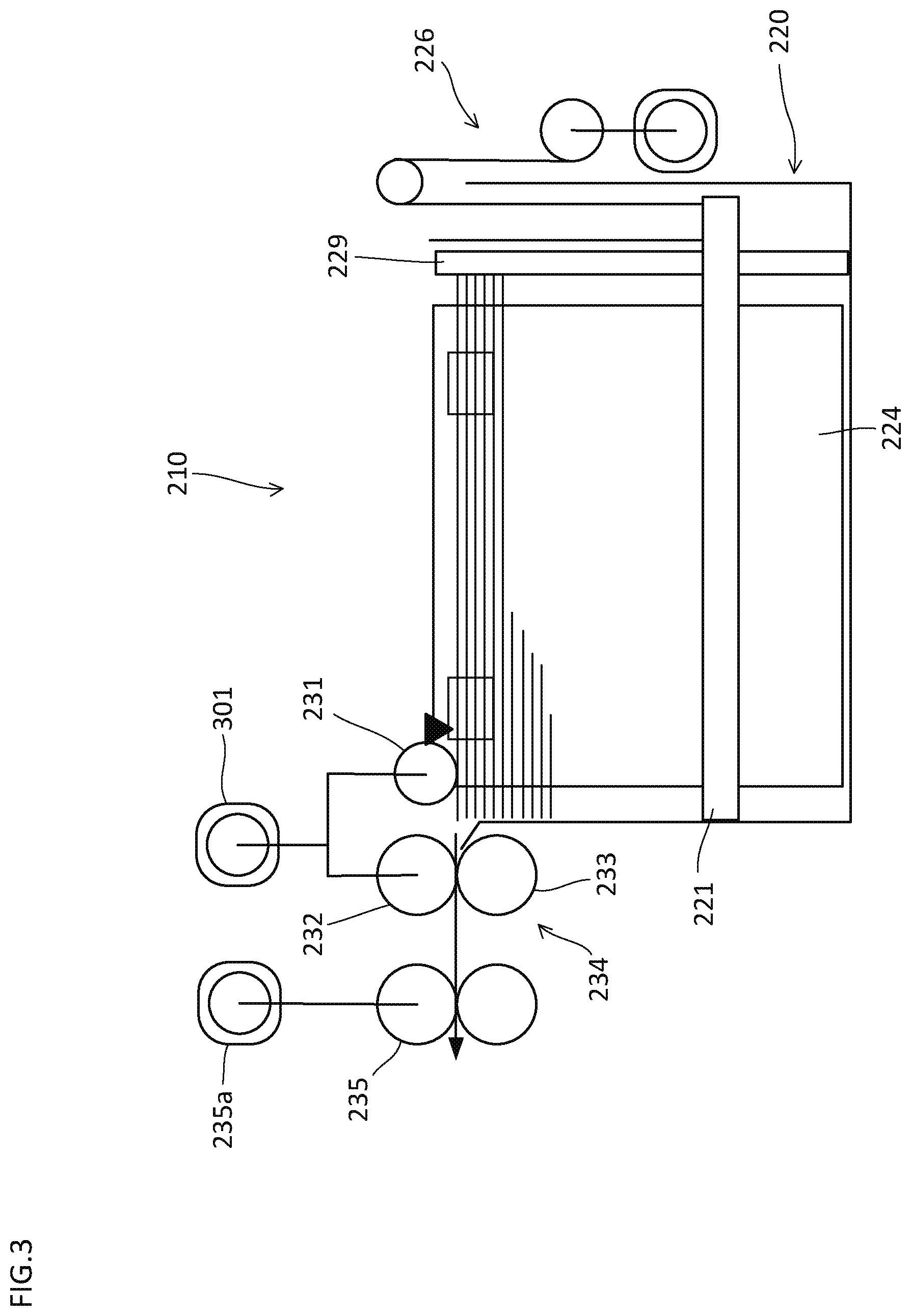 Patent US12448237 Figure 3 – Sheet feeding apparatus