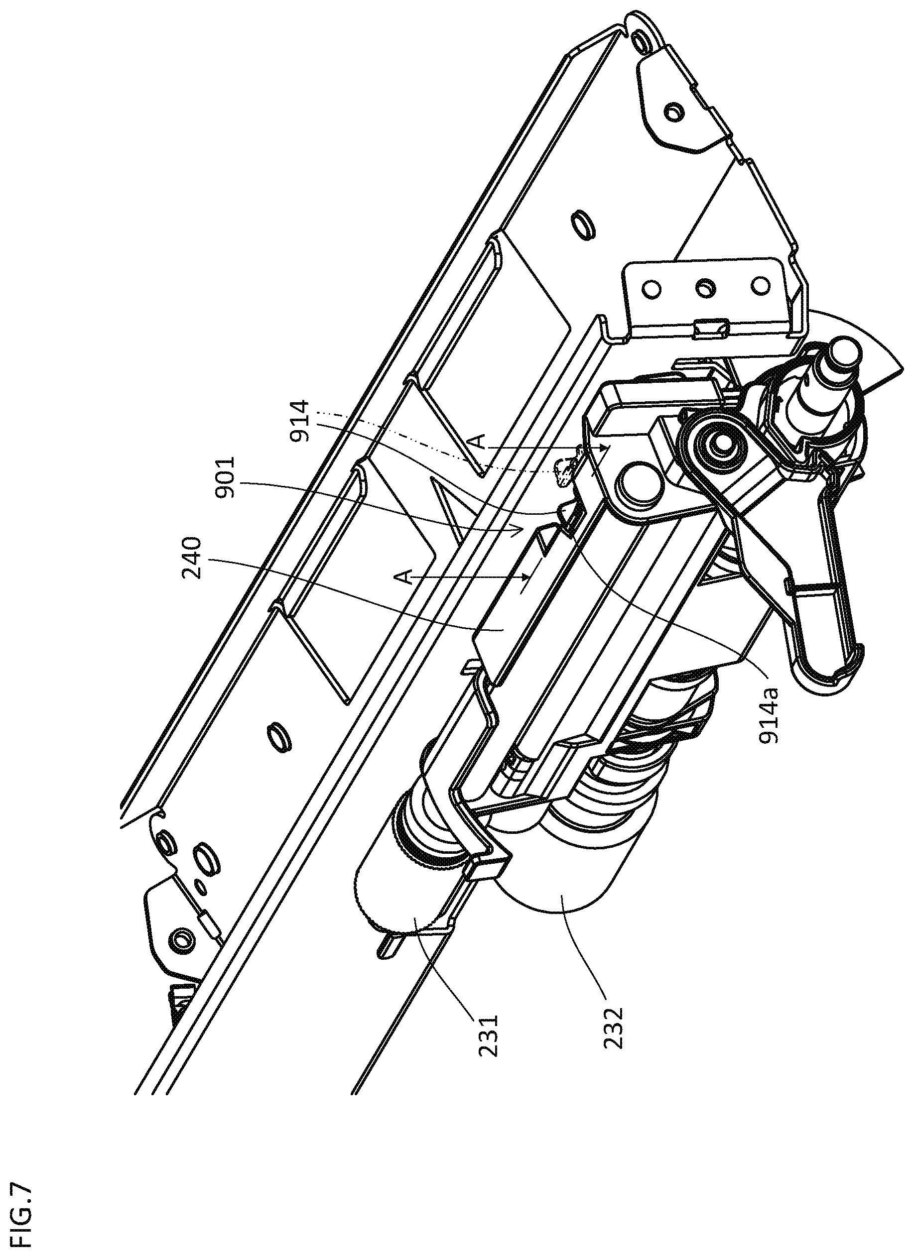 Patent US12448237 Figure 7 – Sheet feeding apparatus
