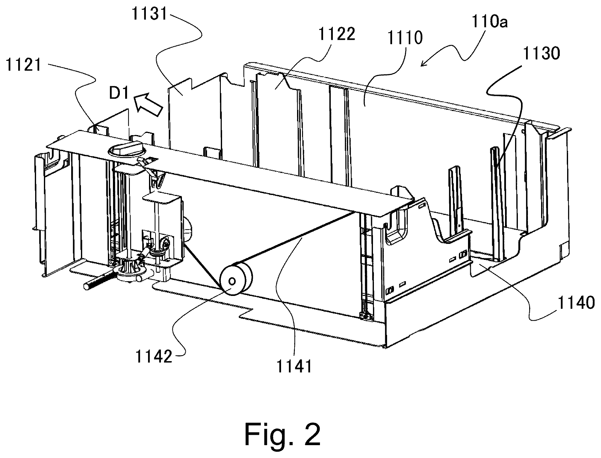 Patent US12448238 Figure 2 – Sheet feeding device