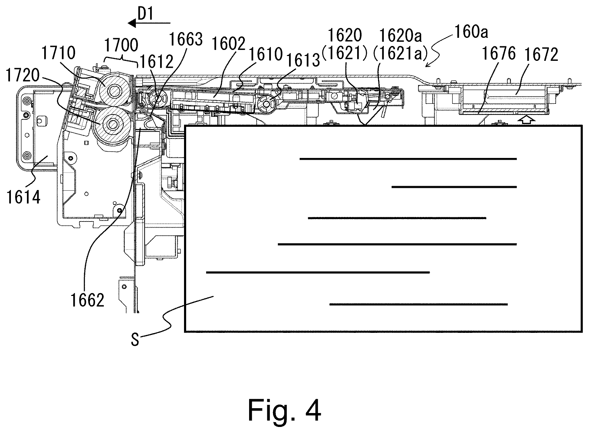Patent US12448238 Figure 4 – Sheet feeding device
