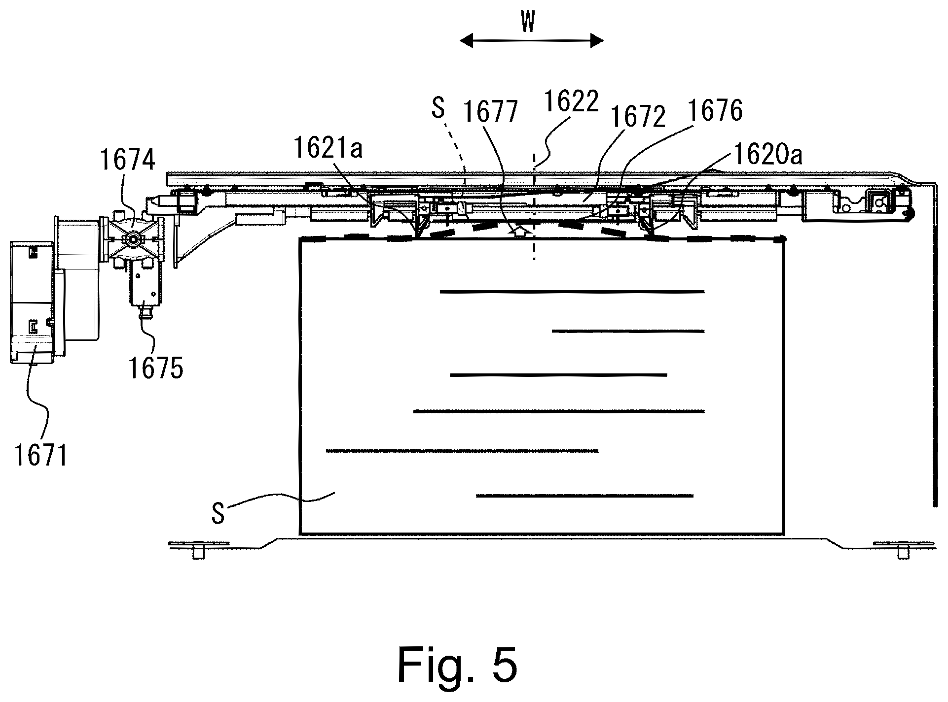 Patent US12448238 Figure 5 – Sheet feeding device