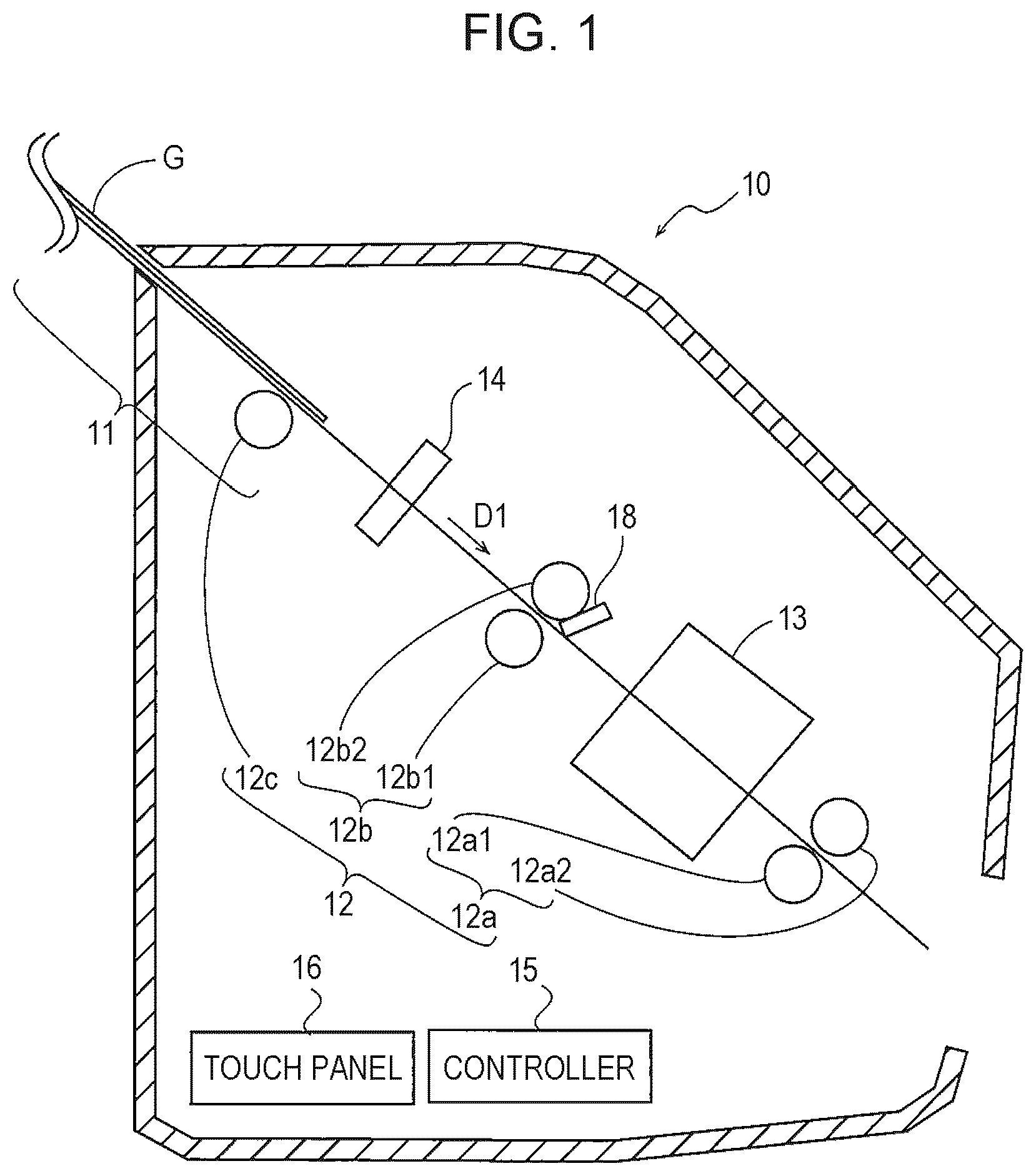Patent US12448242 Figure 1 – Image reading apparatus and method of controlling image reading apparatus
