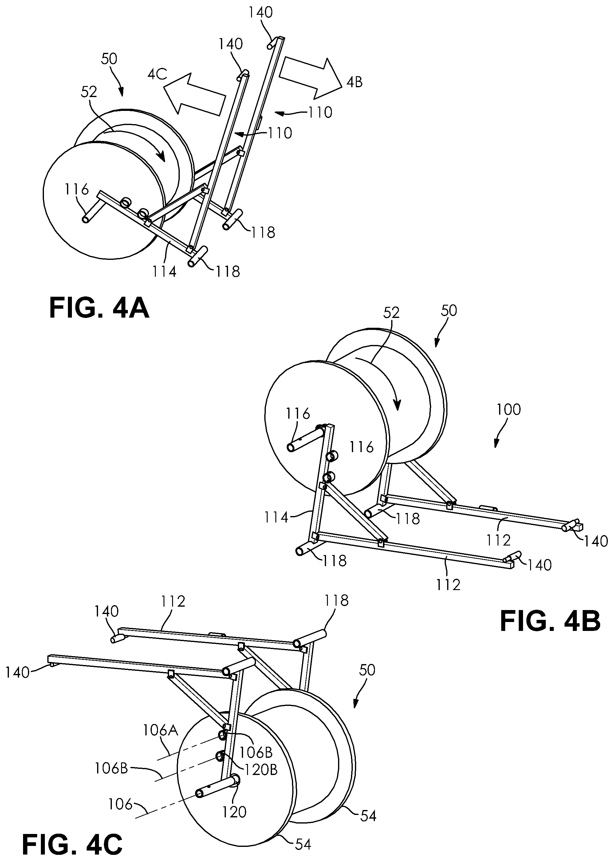 Patent US12448245 Figure 4 – Reel buck apparatus