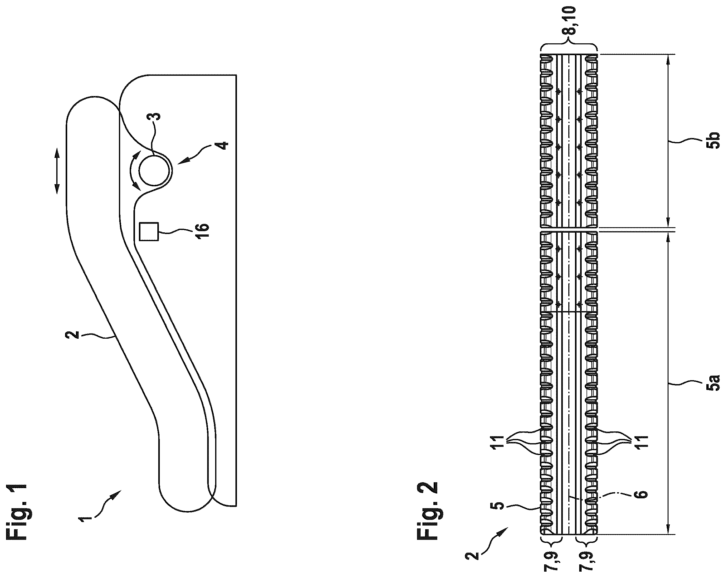 Patent US12448251 — Handrail for an escalator or a moving walkway — Figure 1