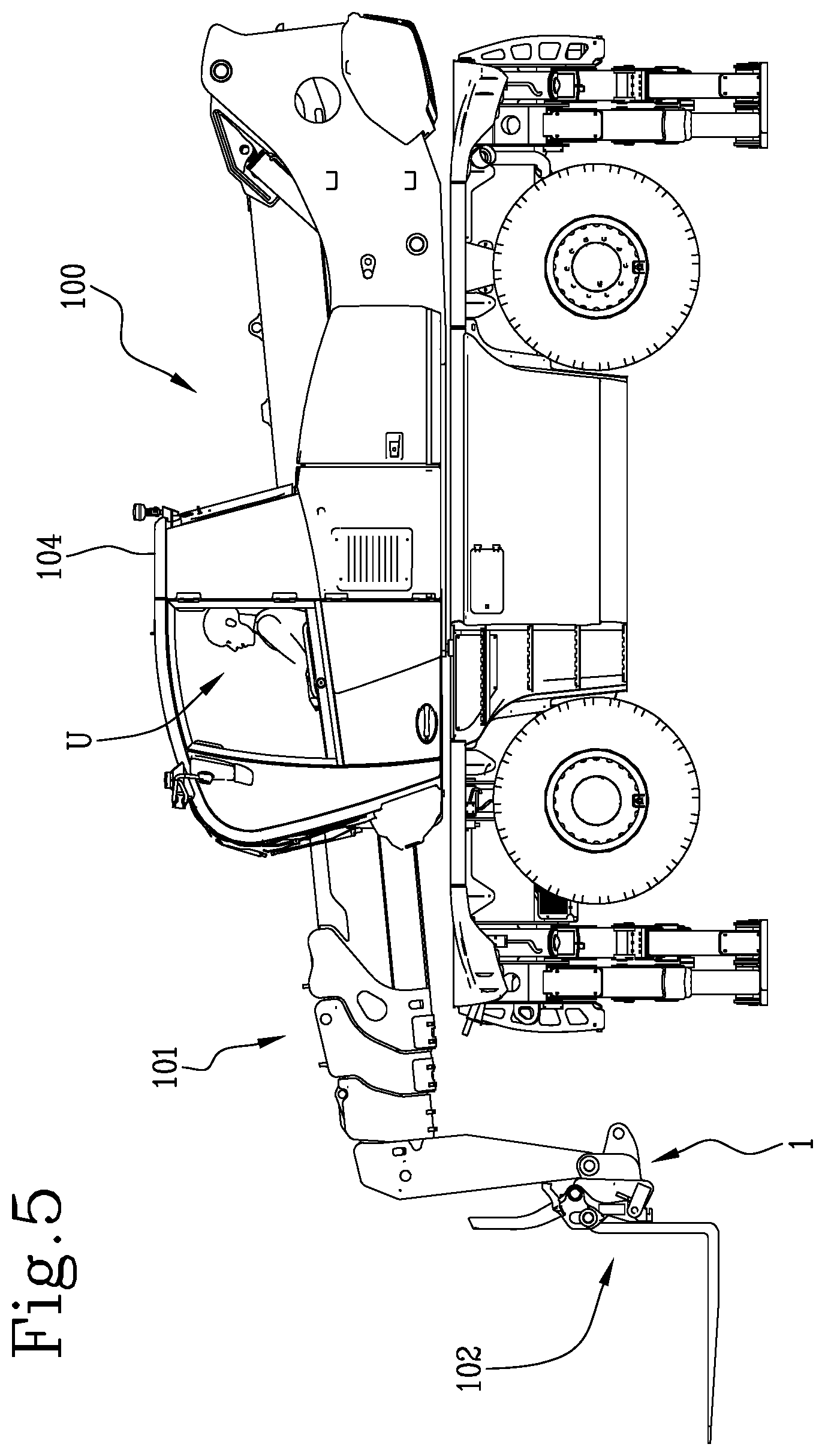 Patent US12448260 Figure 3 – Quick coupling with improved visibility