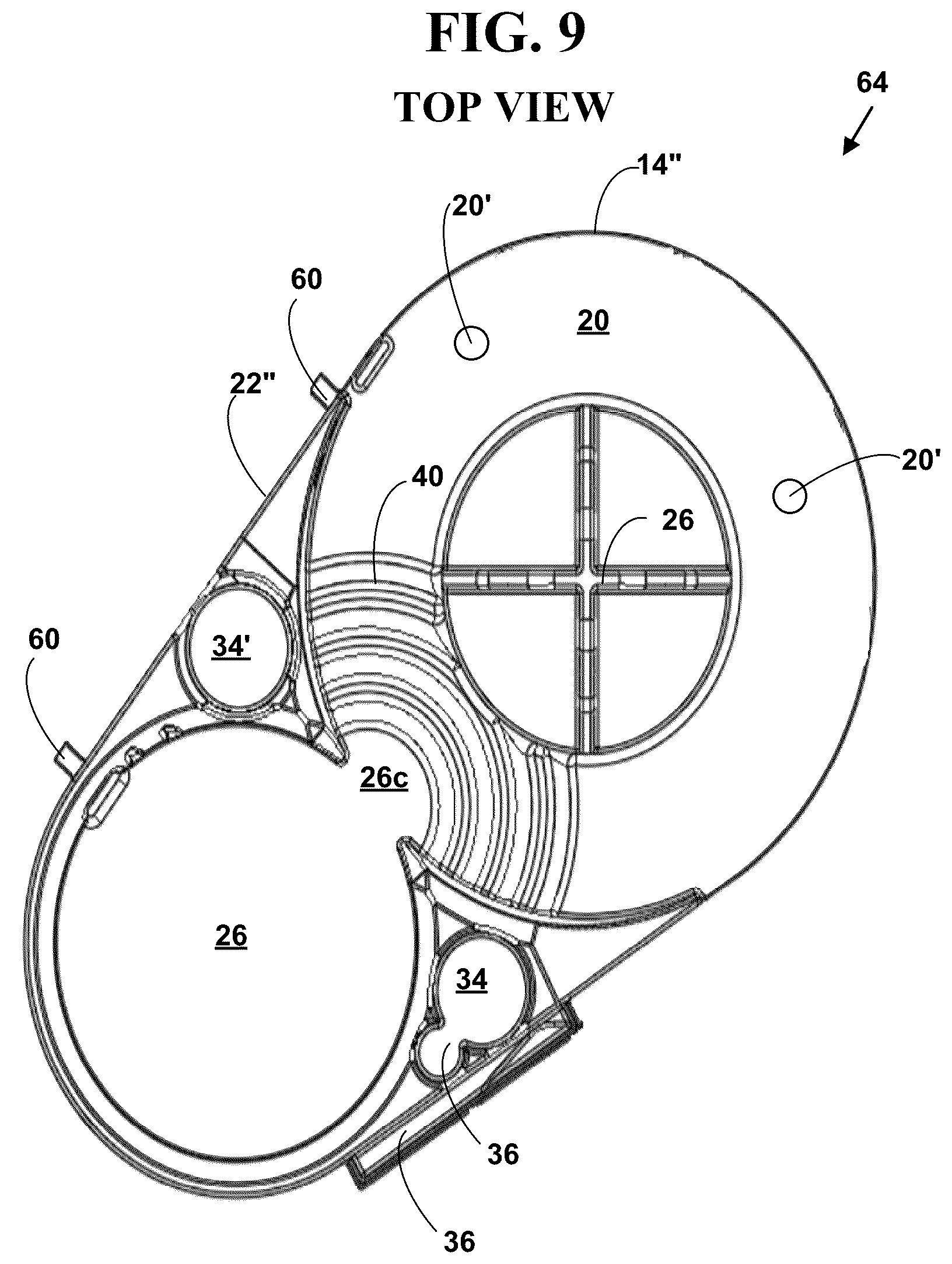 Patent US12448261 Figure 9 – Fork lift tool holder apparatus