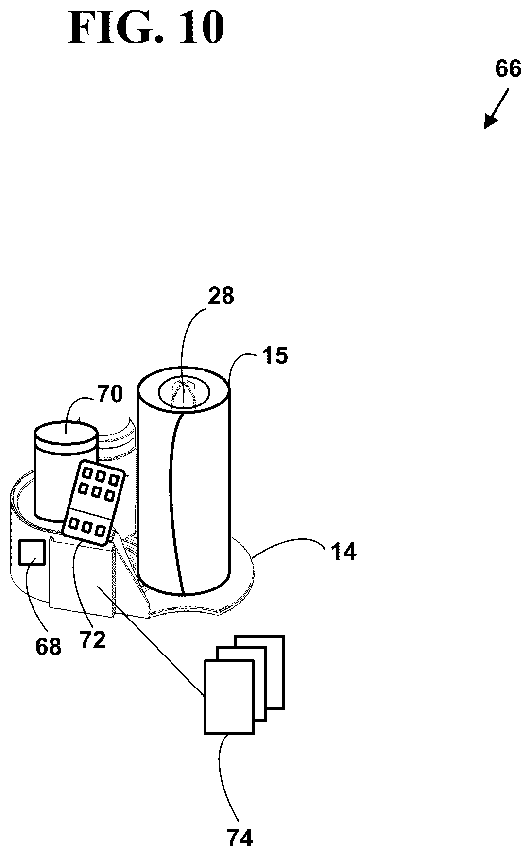 Patent US12448261 Figure 10 – Fork lift tool holder apparatus