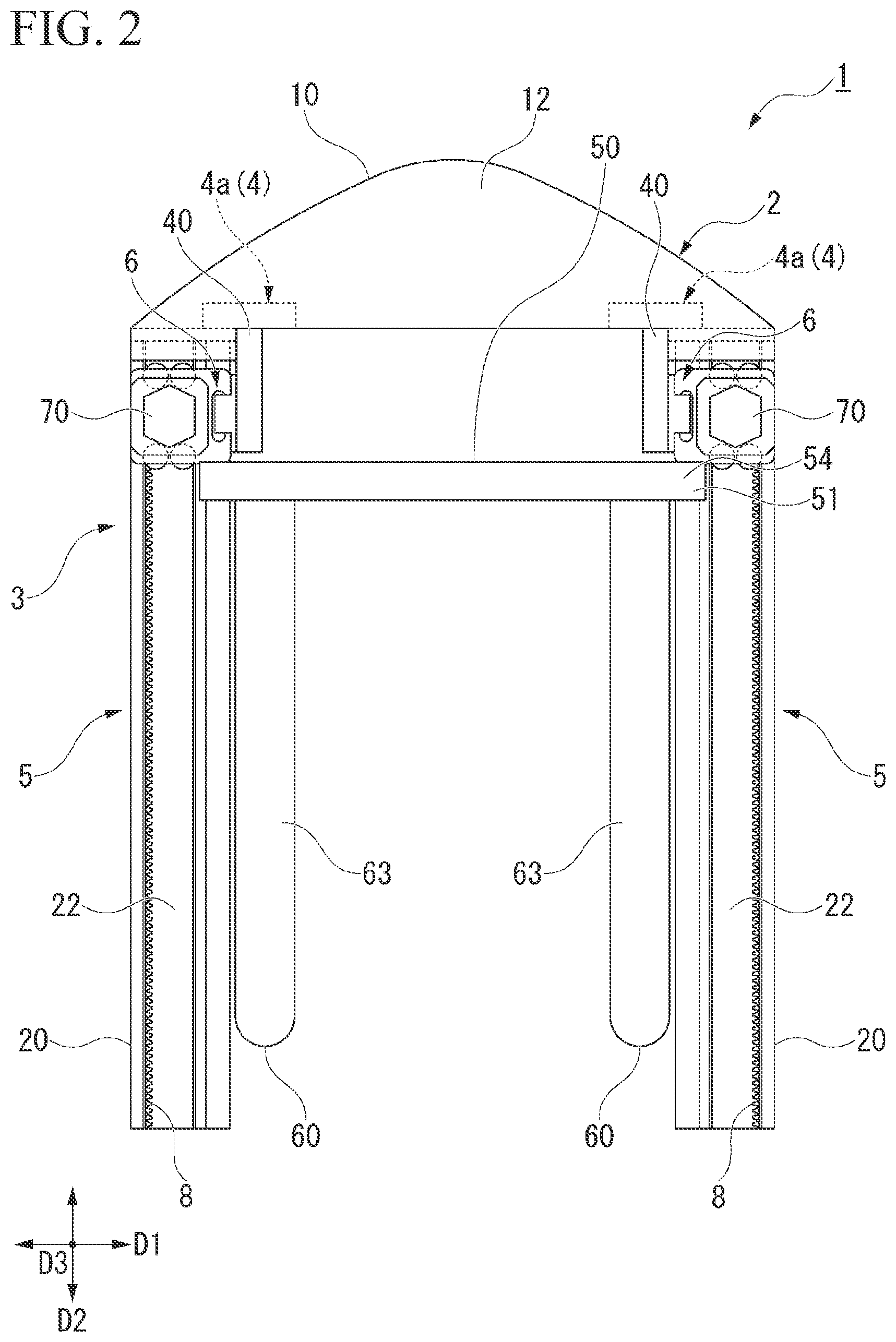 Patent US12448262 Figure 2 – Forklift