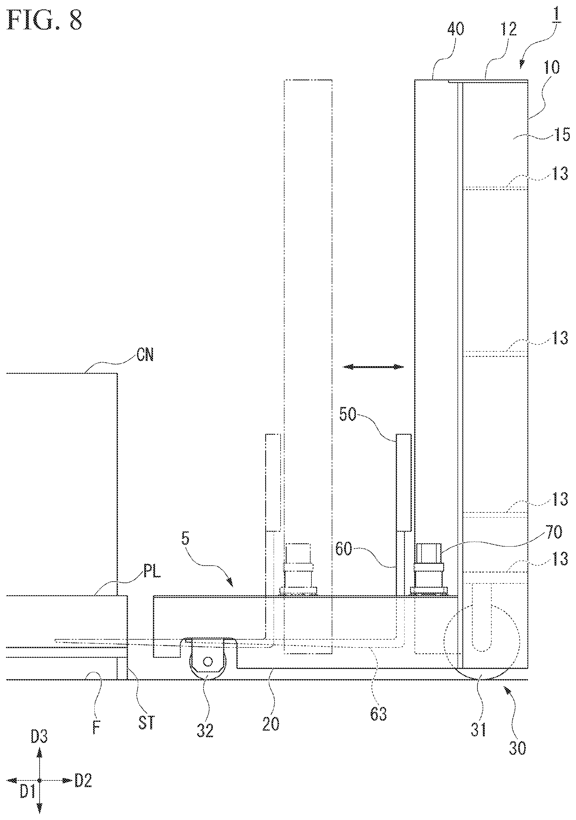 Patent US12448262 Figure 6 – Forklift