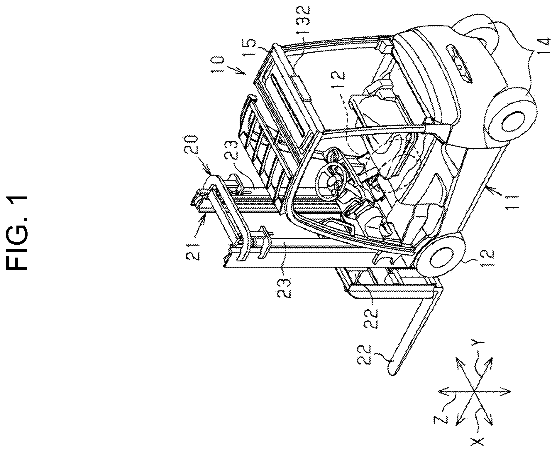 Patent US12448264 — Engine-type industrial vehicle — Figure 1