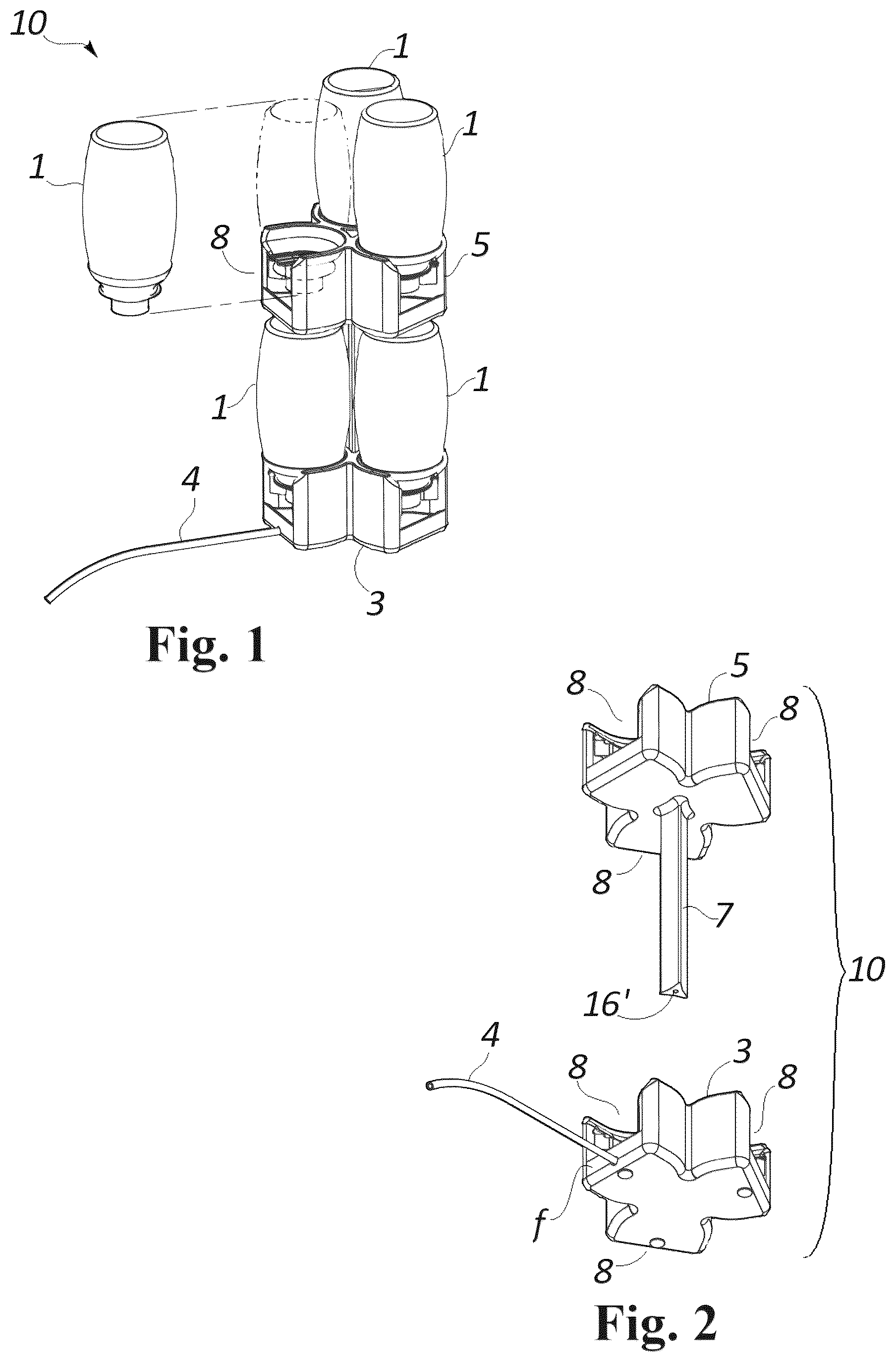 Patent US12448268 Figure 1 – Bottle drying apparatus