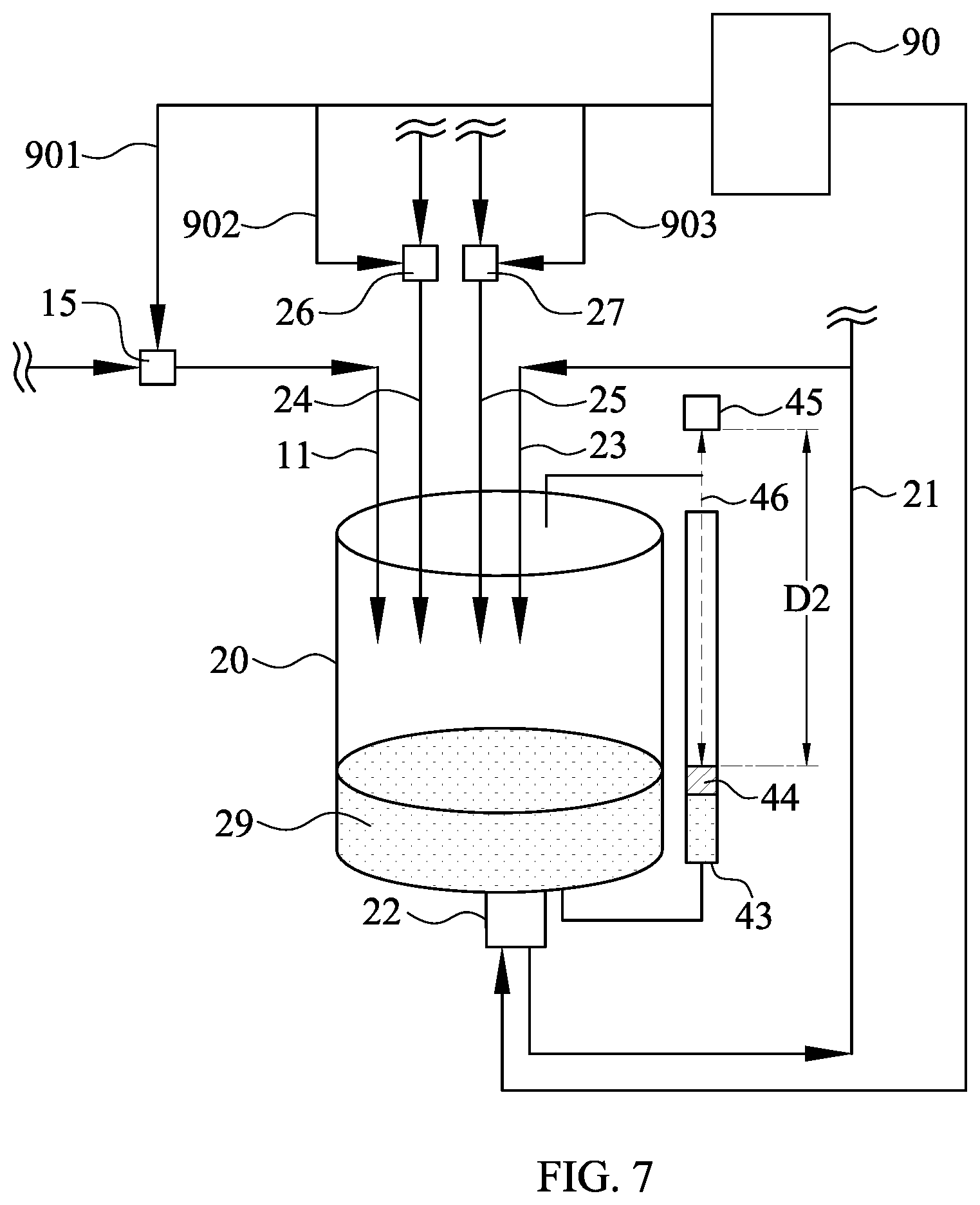 Patent US12448271 Figure 6 – Liquid supply system and liquid preparation method