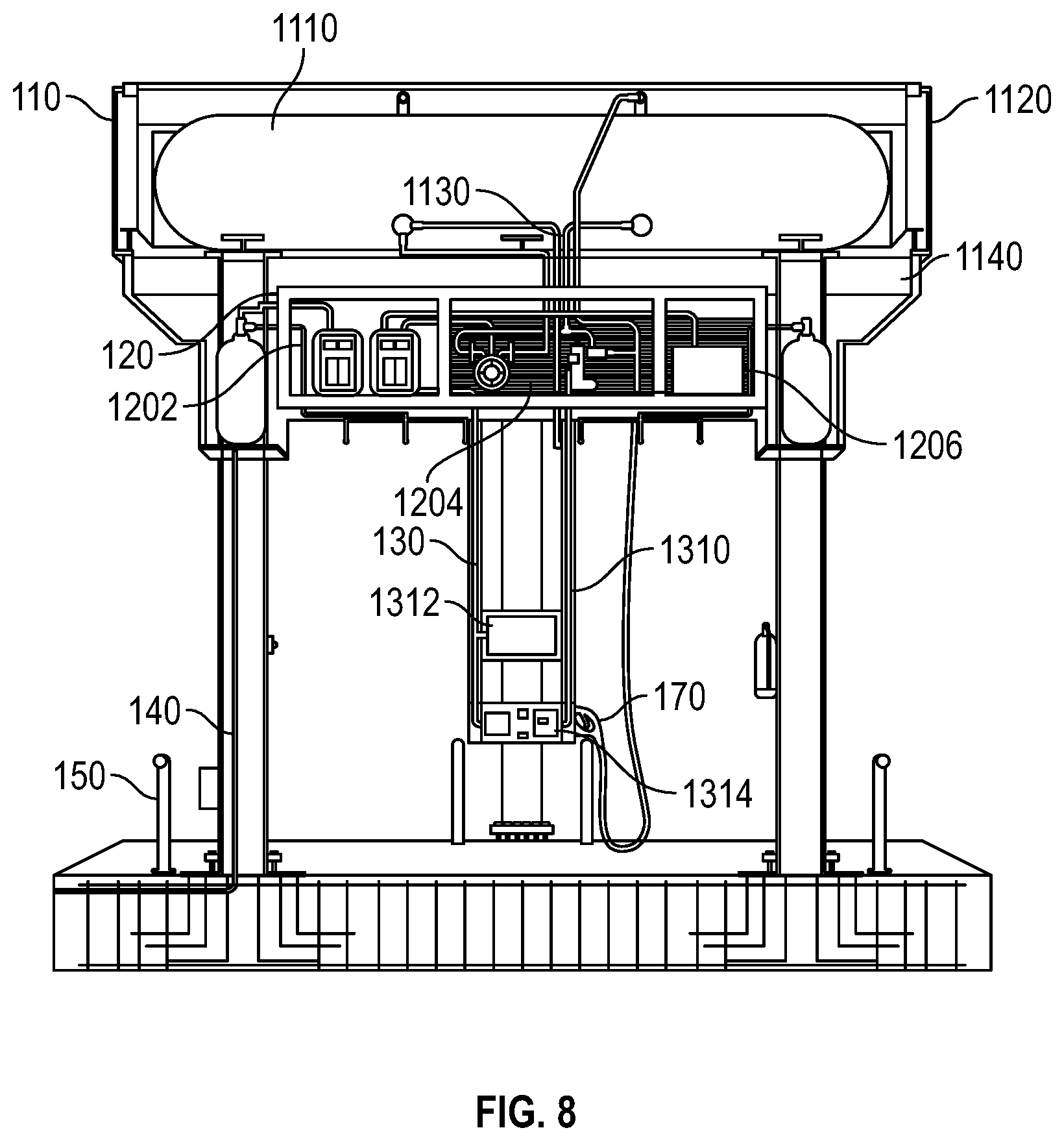 Patent US12448273 Figure 5 – Modular fuel tank assembly and method of construction