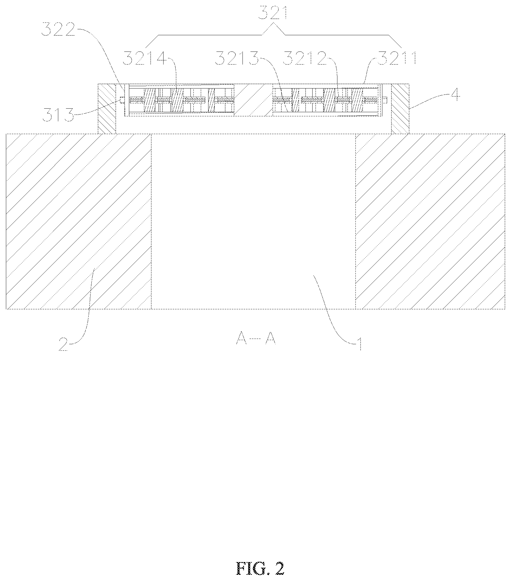 Patent US12448276 Figure 2 – MEMS microphone including a cross beam assembly