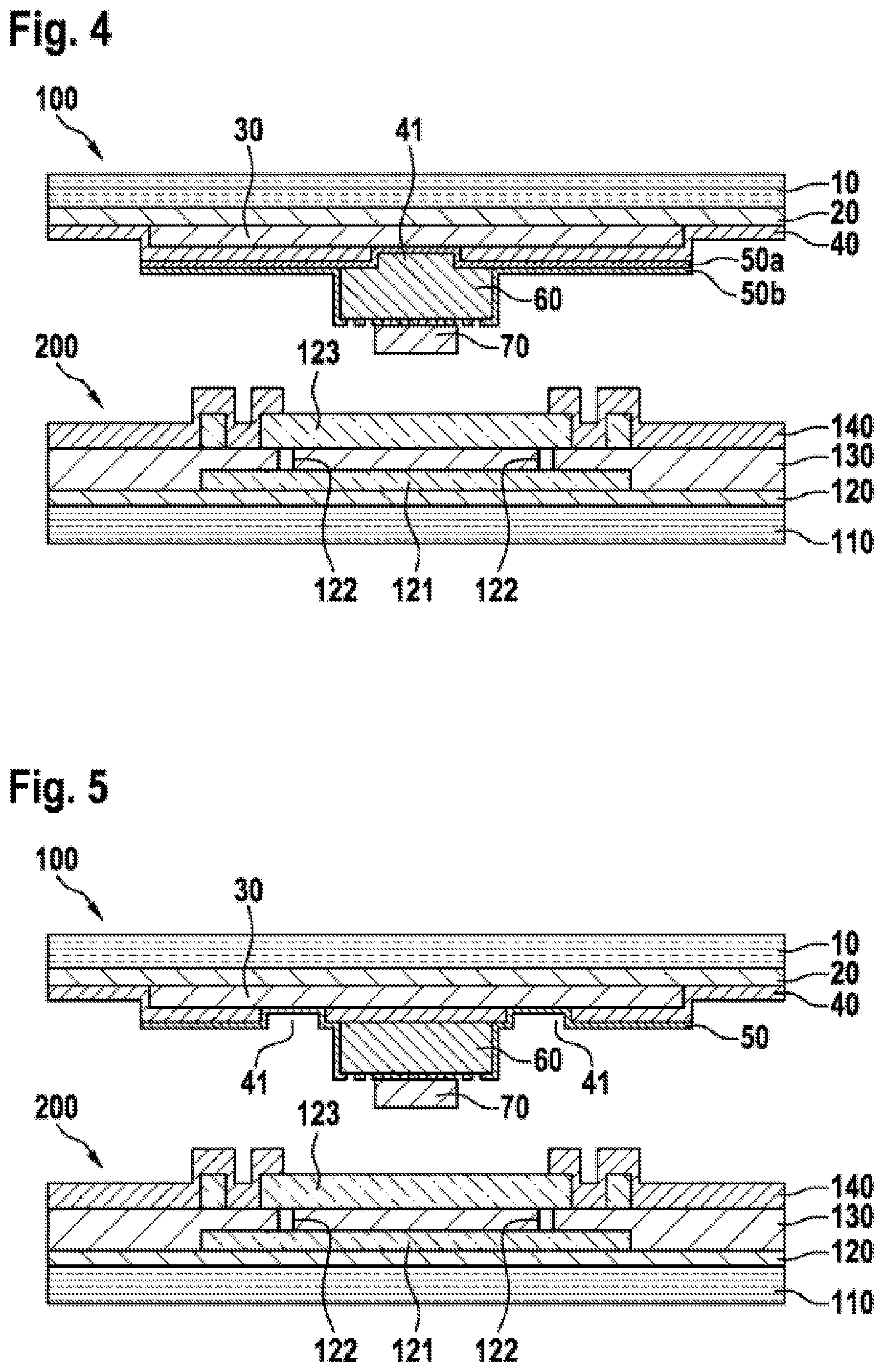 Patent US12448280 Figure 3 – Bond structures on MEMS element and ASIC element