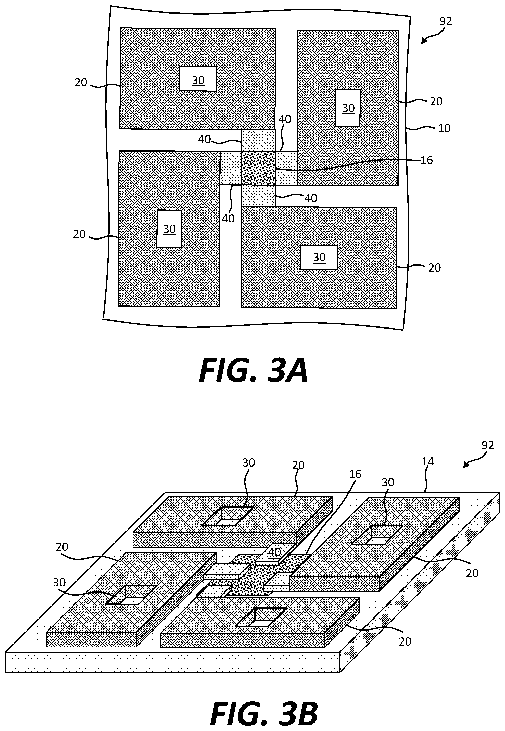 Patent US12448283 Figure 5 – Micro-device structures with etch holes