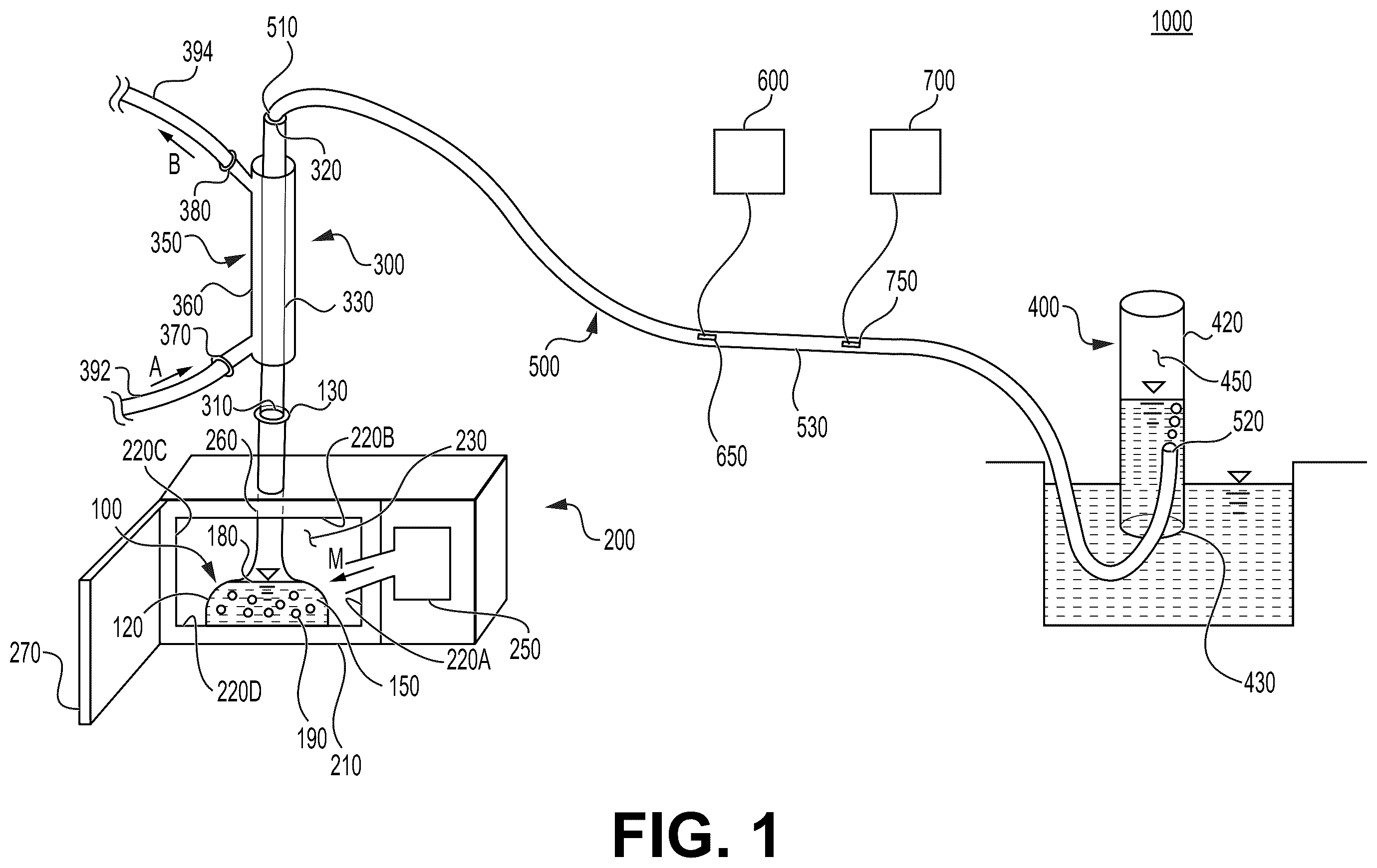 Patent US12448286 Figure 1 – System and method for producing hydrogen gas by using microwave radiation