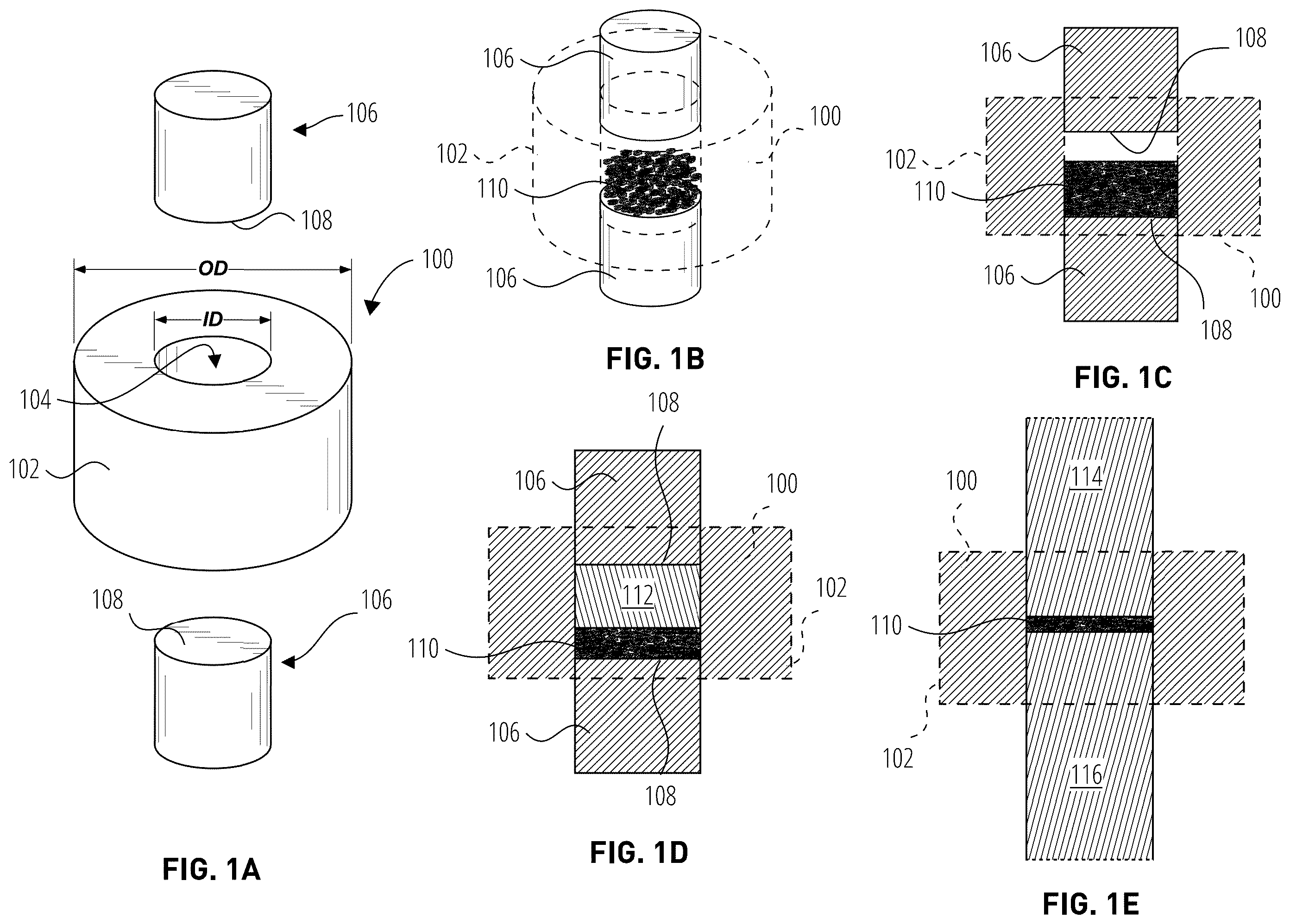 Patent US12448292 Figure 1 – Spark plasma sintering methods for fabricating dense graphite