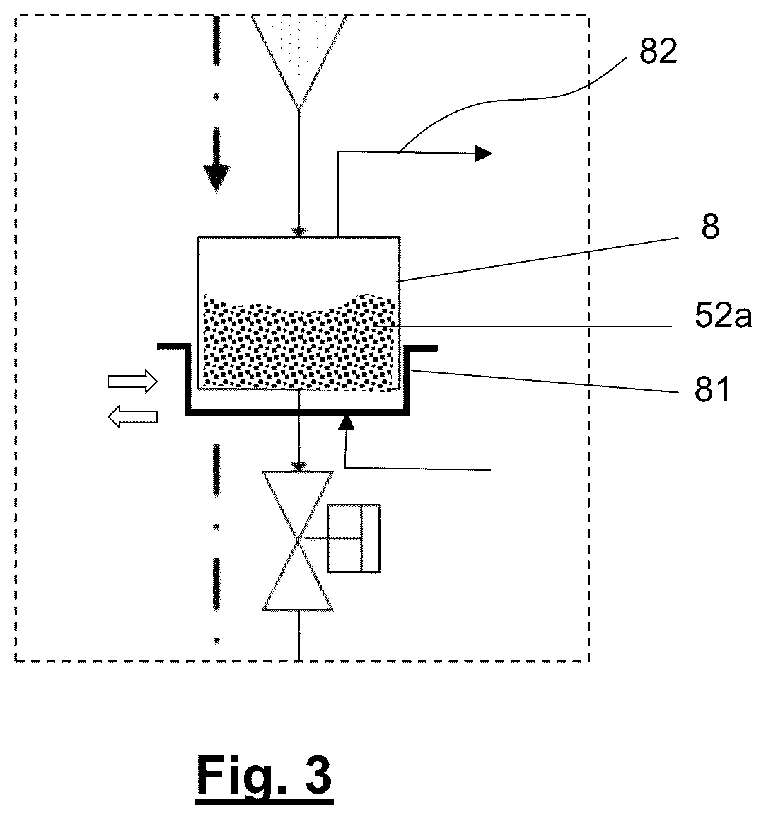 Patent US12448305 Figure 2 – Electrochemical reactor system with means for the maintenance and cleaning thereof