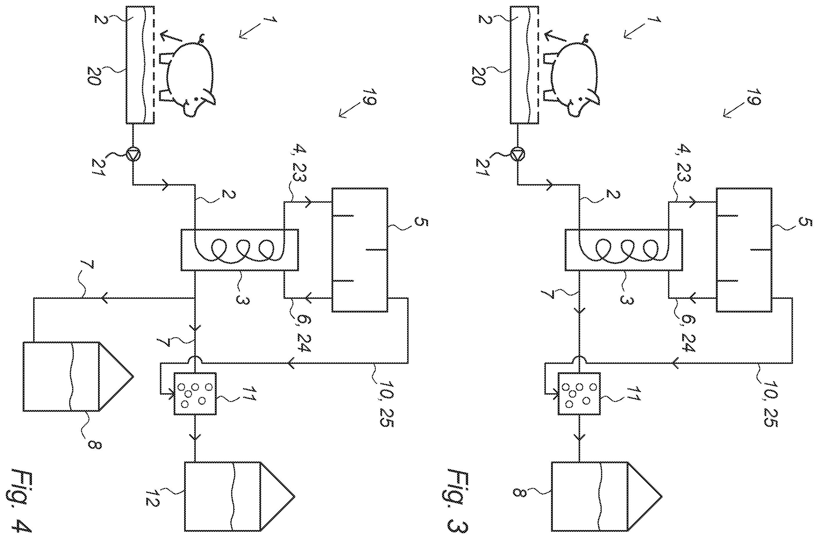 Patent US12448311 Figure 2 – Method and slurry treatment plant for reducing methane emission from slurry
