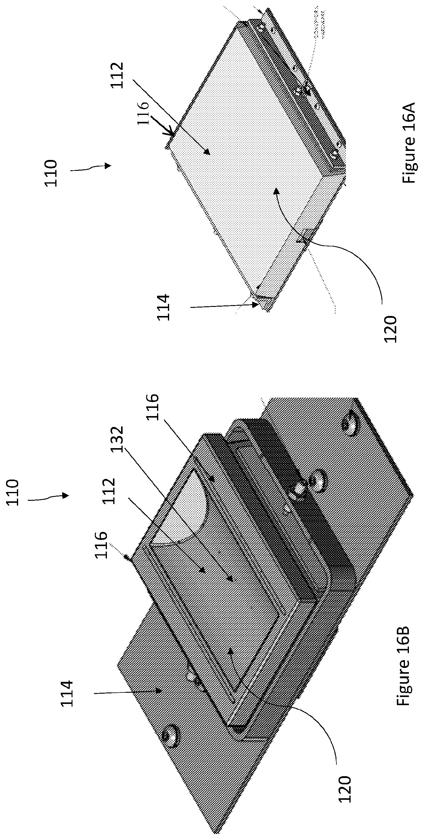 Patent US12448313 Figure 16 – Versatile glass forming conveyor with 3-D vacuum forming capability