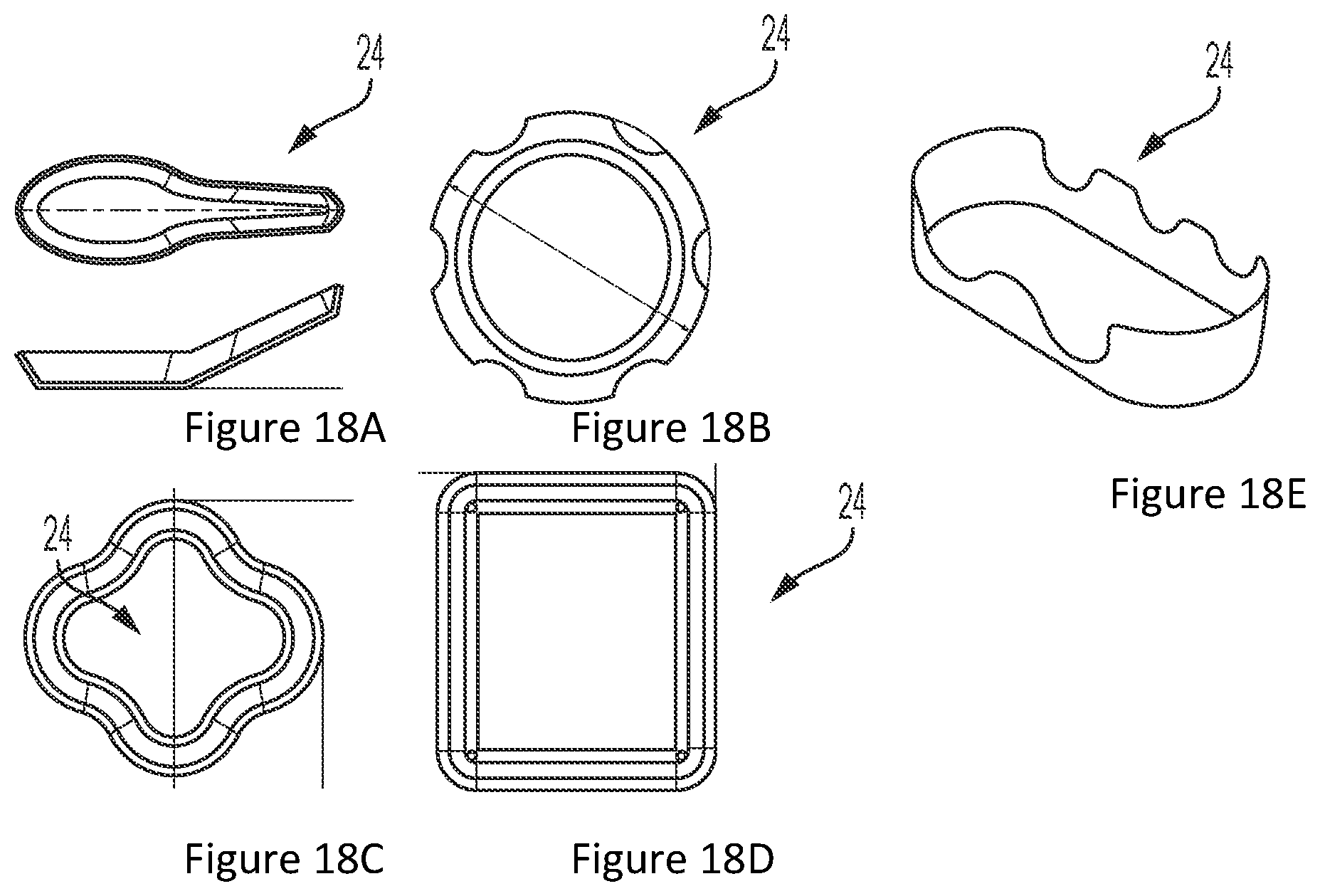 Patent US12448313 Figure 19 – Versatile glass forming conveyor with 3-D vacuum forming capability