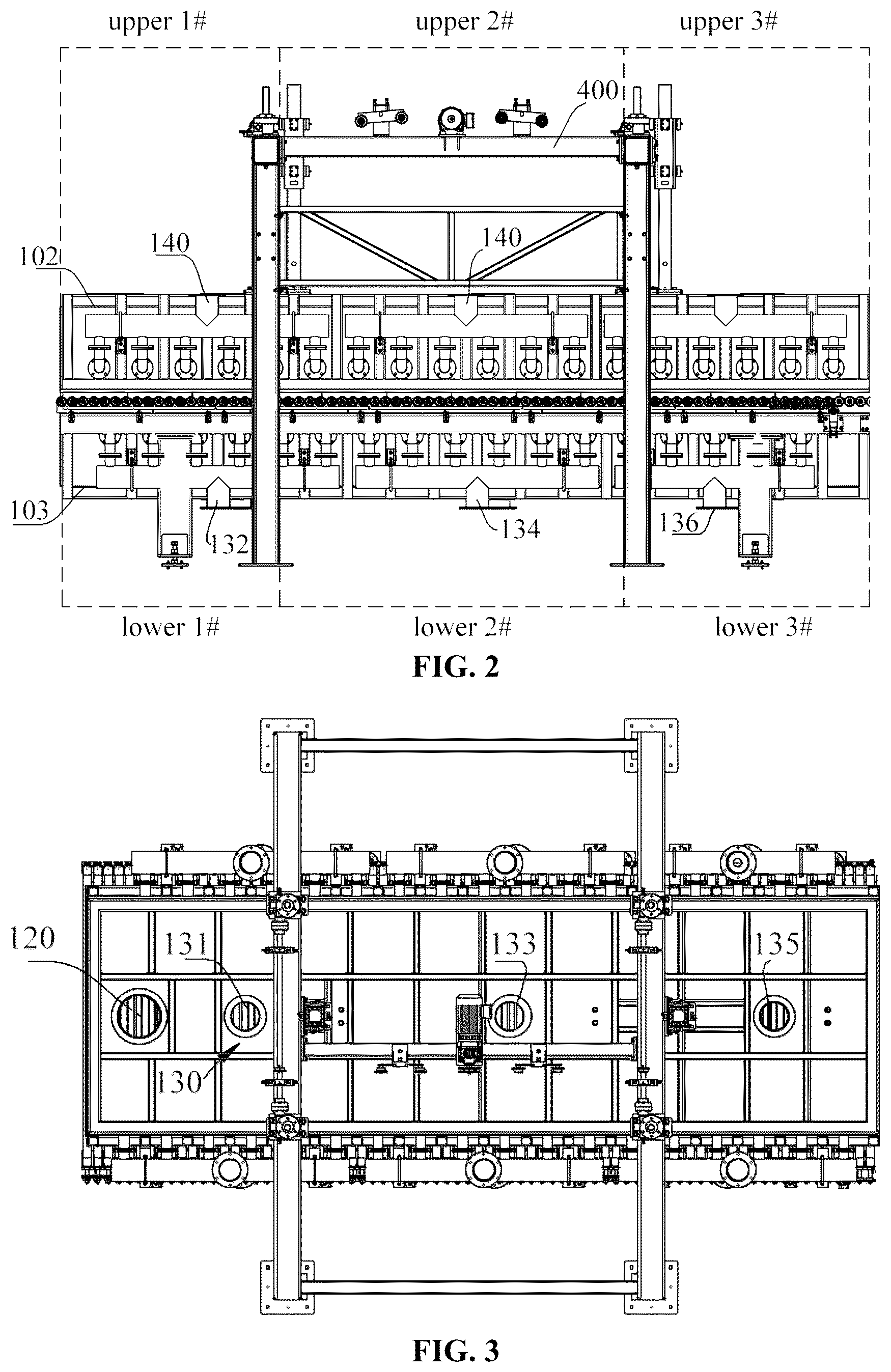 Patent US12448315 Figure 2 – Glass tempering furnace and glass tempering method