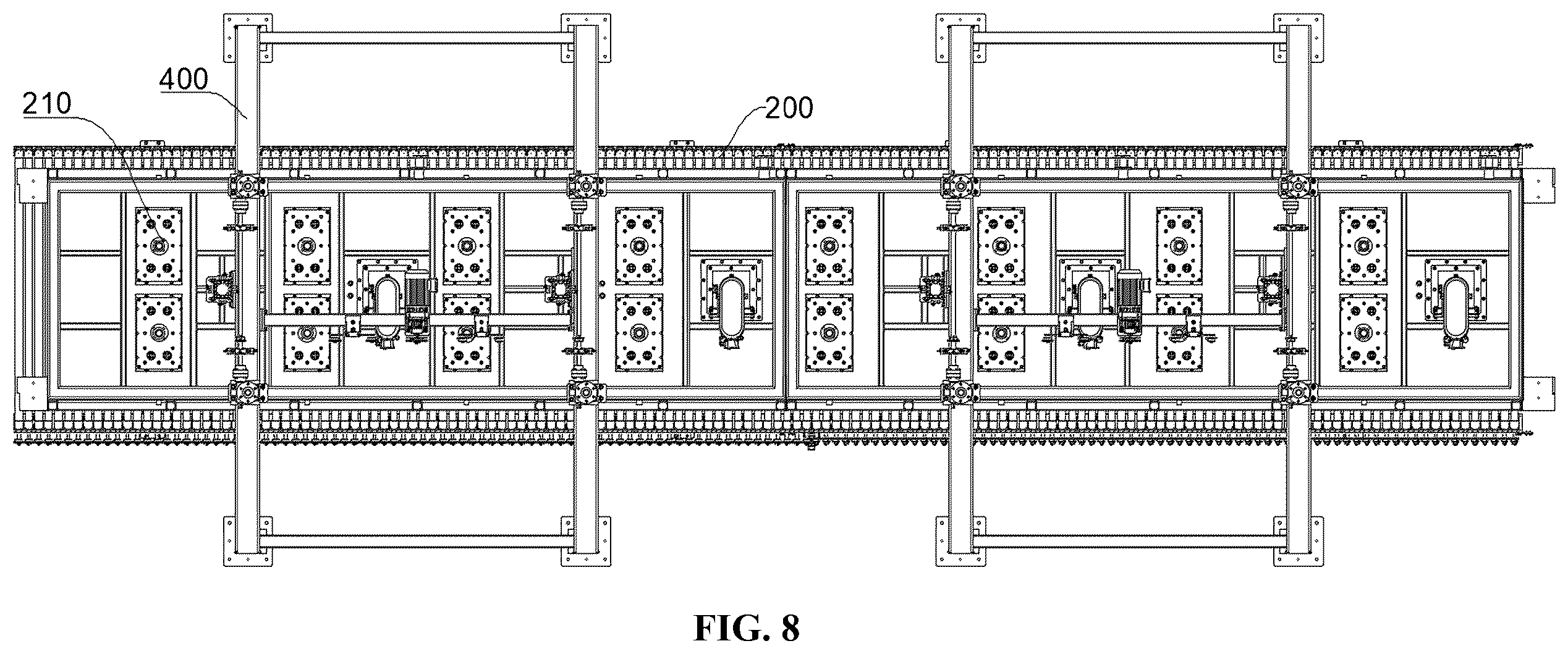 Patent US12448315 Figure 6 – Glass tempering furnace and glass tempering method