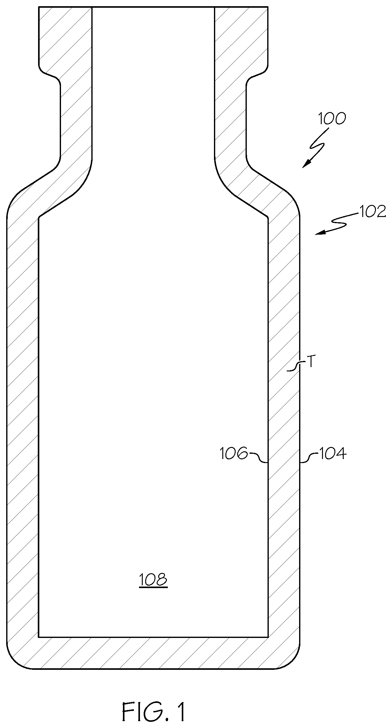 Patent US12448324 Figure 1 – Porous glass containers and methods for making the same