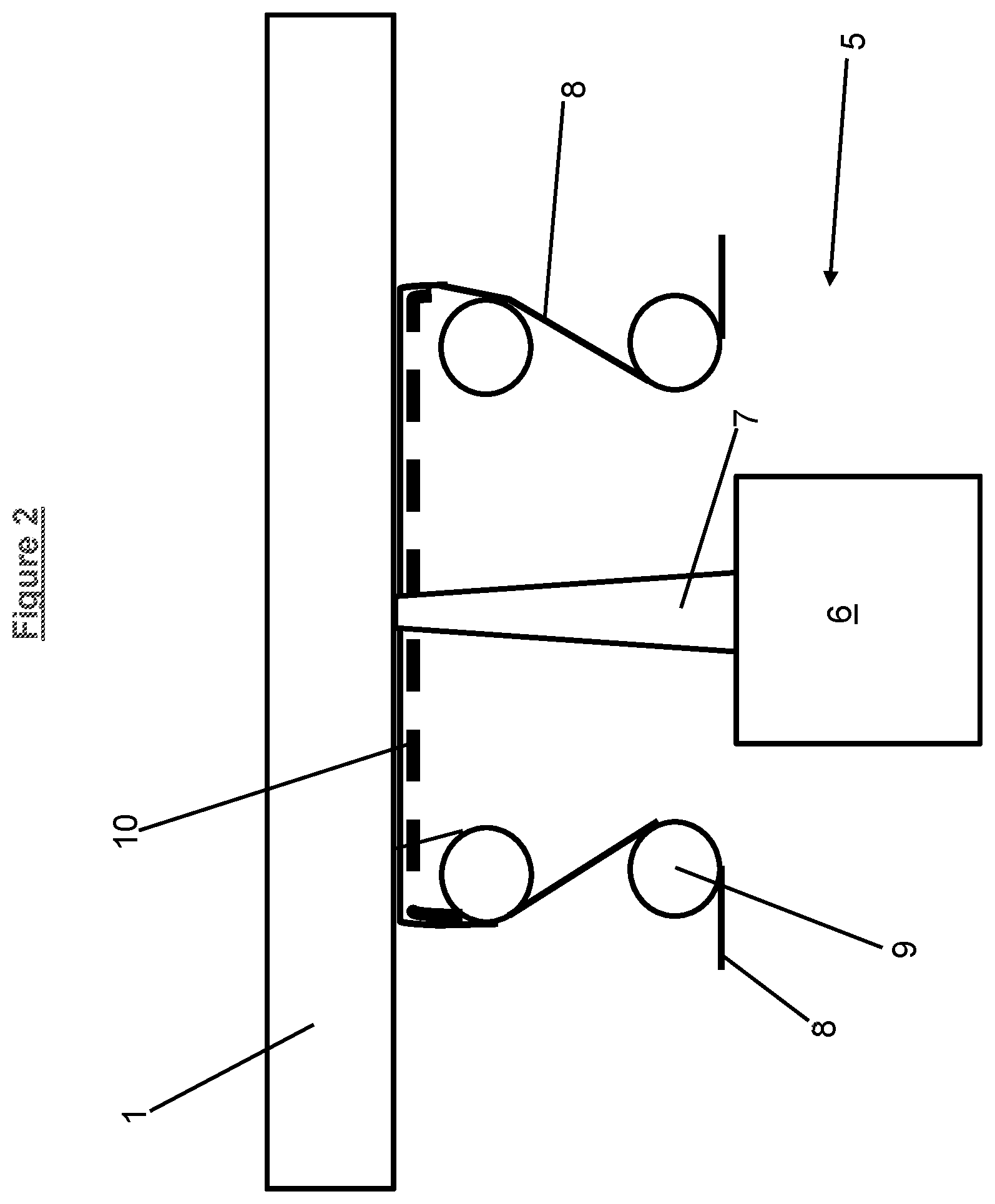 Patent US12448326 Figure 2 – Method for marking glass panels, preferably single-pane safety glass panels
