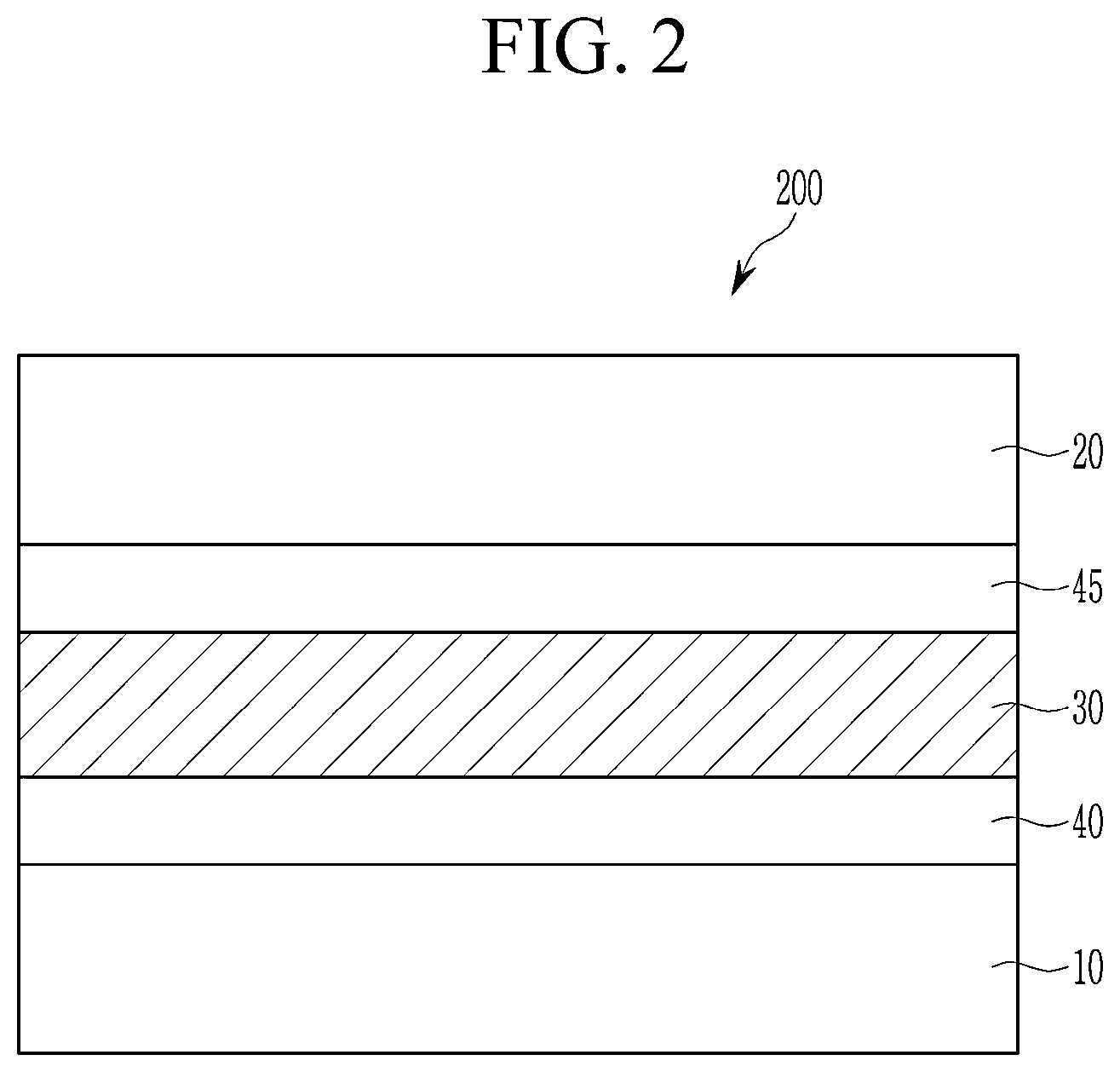 Patent US12448397 Figure 2 – Composition for photoelectric device, and photoelectric device, image sensor and electronic device including the same