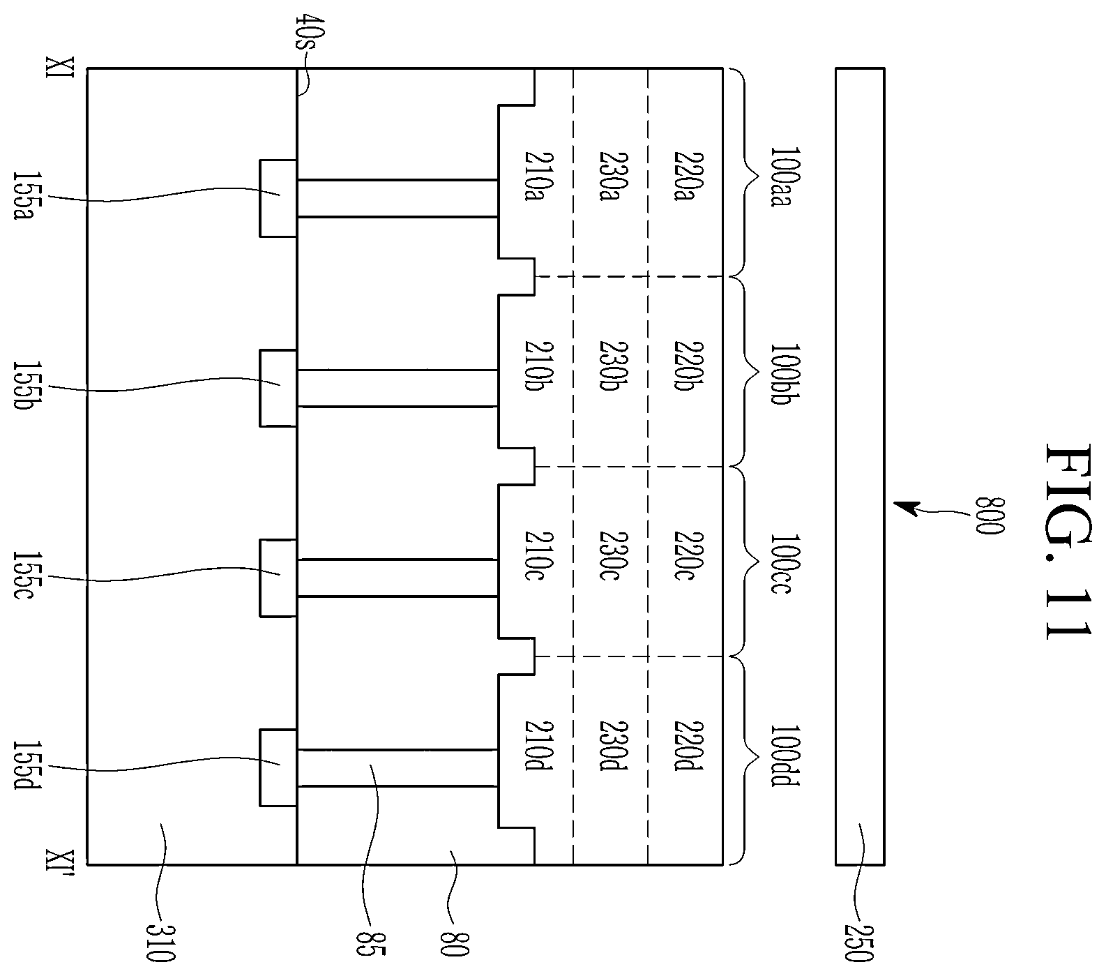Patent US12448397 Figure 11 – Composition for photoelectric device, and photoelectric device, image sensor and electronic device including the same