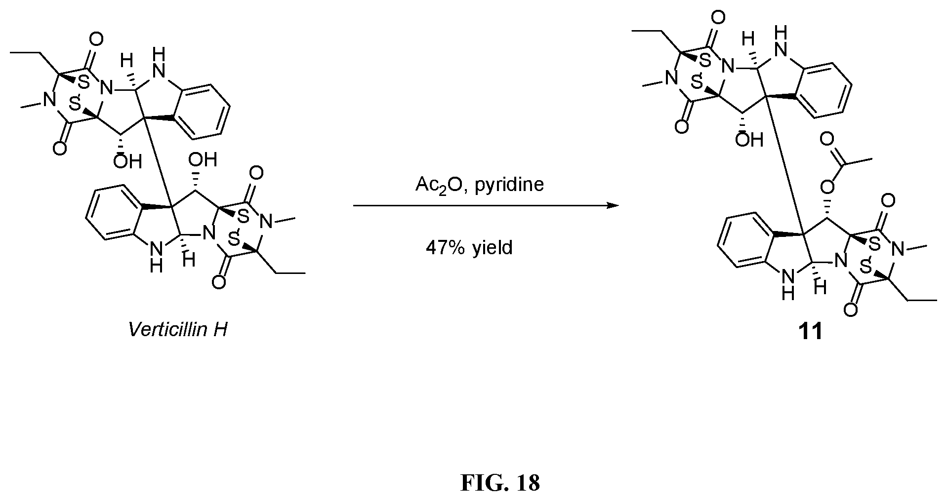 Patent US12448398 Figure 19 – Semi-synthetic analogues of epipolythiodioxopiperazine alkaloids