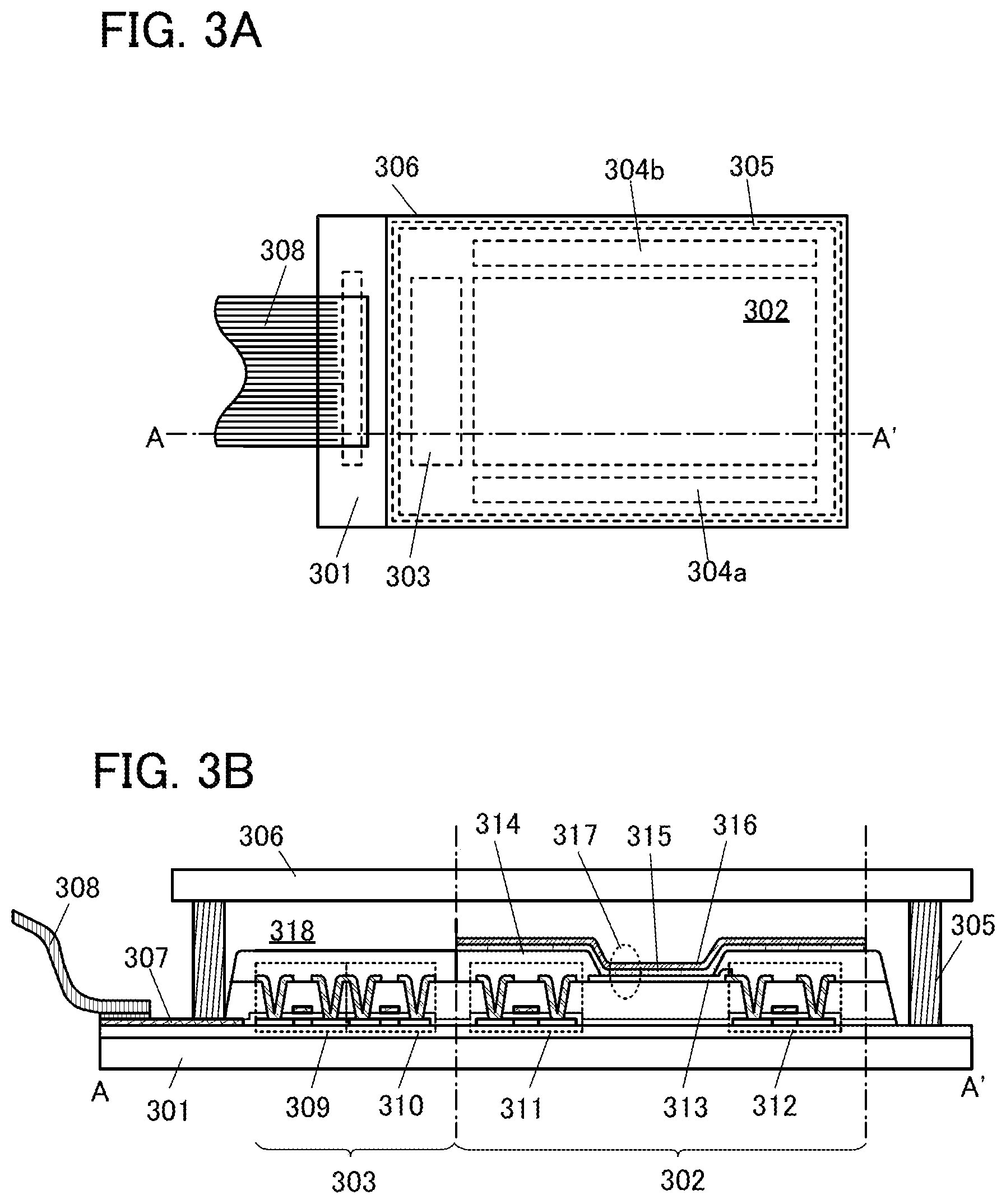 Patent US12448401 Figure 3 – Organic compound, light-emitting device, light-emitting apparatus, electronic device, and lighting device