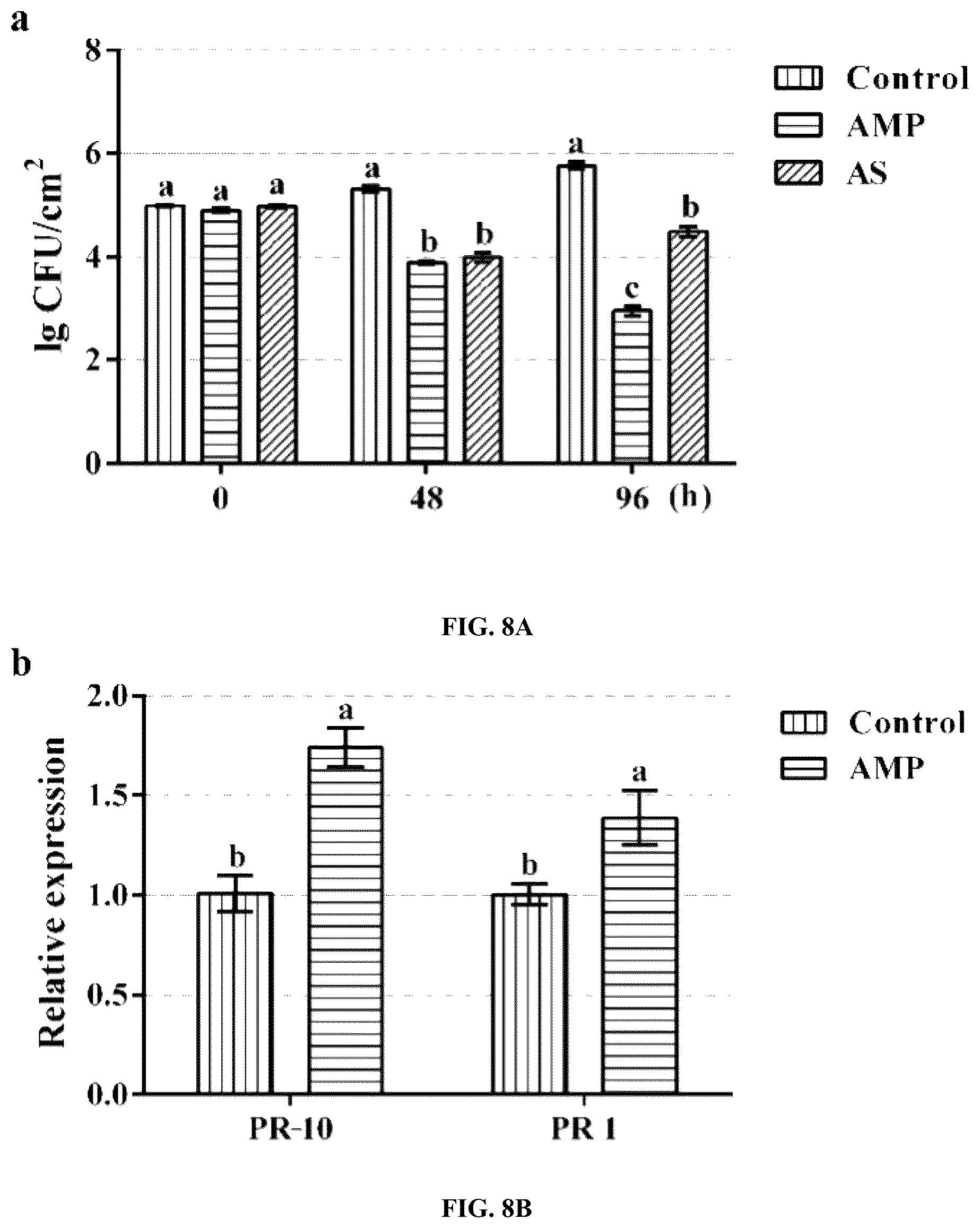 Patent US12448414 Figure 18 – Antimicrobial peptide (AMP) for controlling Pseudomonas syringae pv. actinidiae (PSA) and preparation method and use thereof
