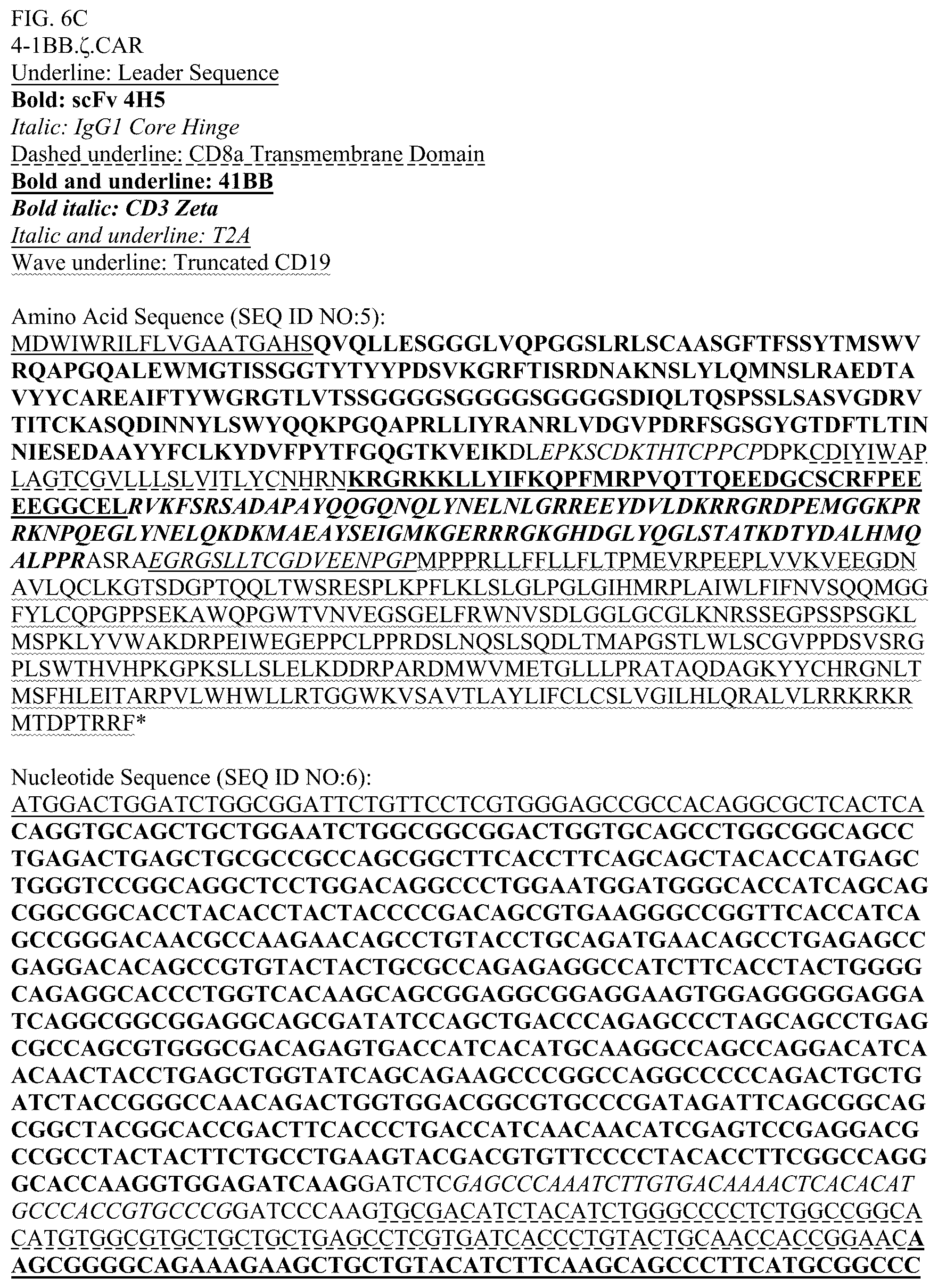 Patent US12448426 Figure 12 – Chimeric antigen receptors with MYD88 and CD40 costimulatory domains