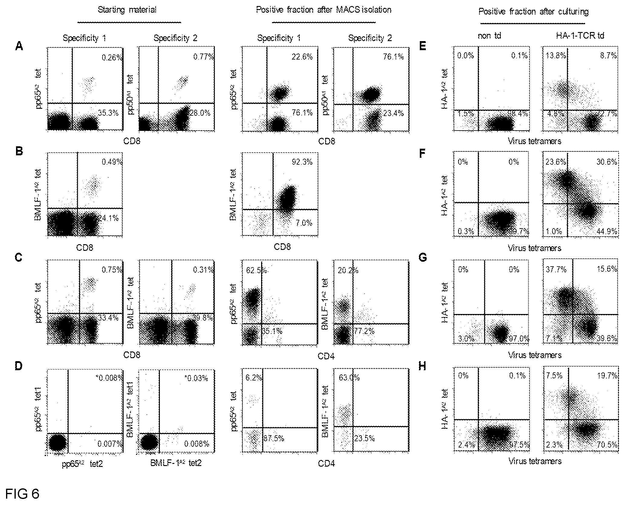 Patent US12448427 Figure 6 – Binding proteins specific for HA-1 H and uses thereof
