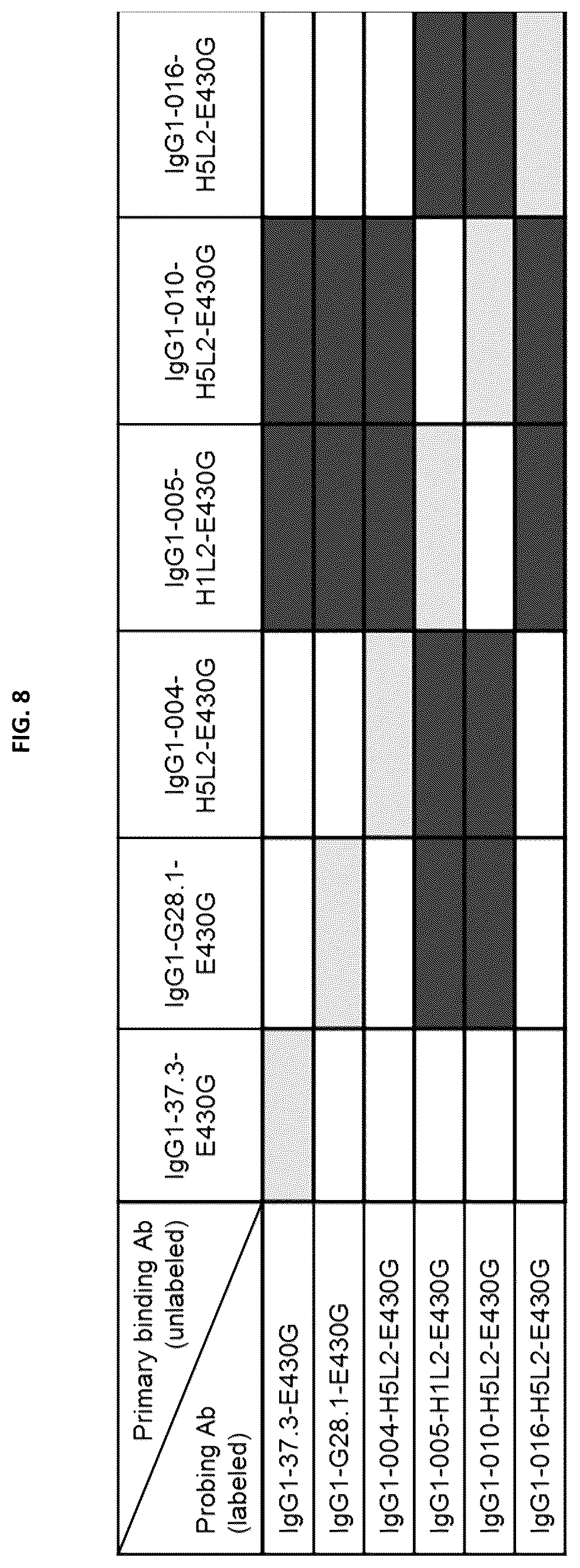 Patent US12448459 Figure 9 – Bispecific anti-CD37 antibodies, monoclonal anti-CD37 antibodies and methods of use thereof