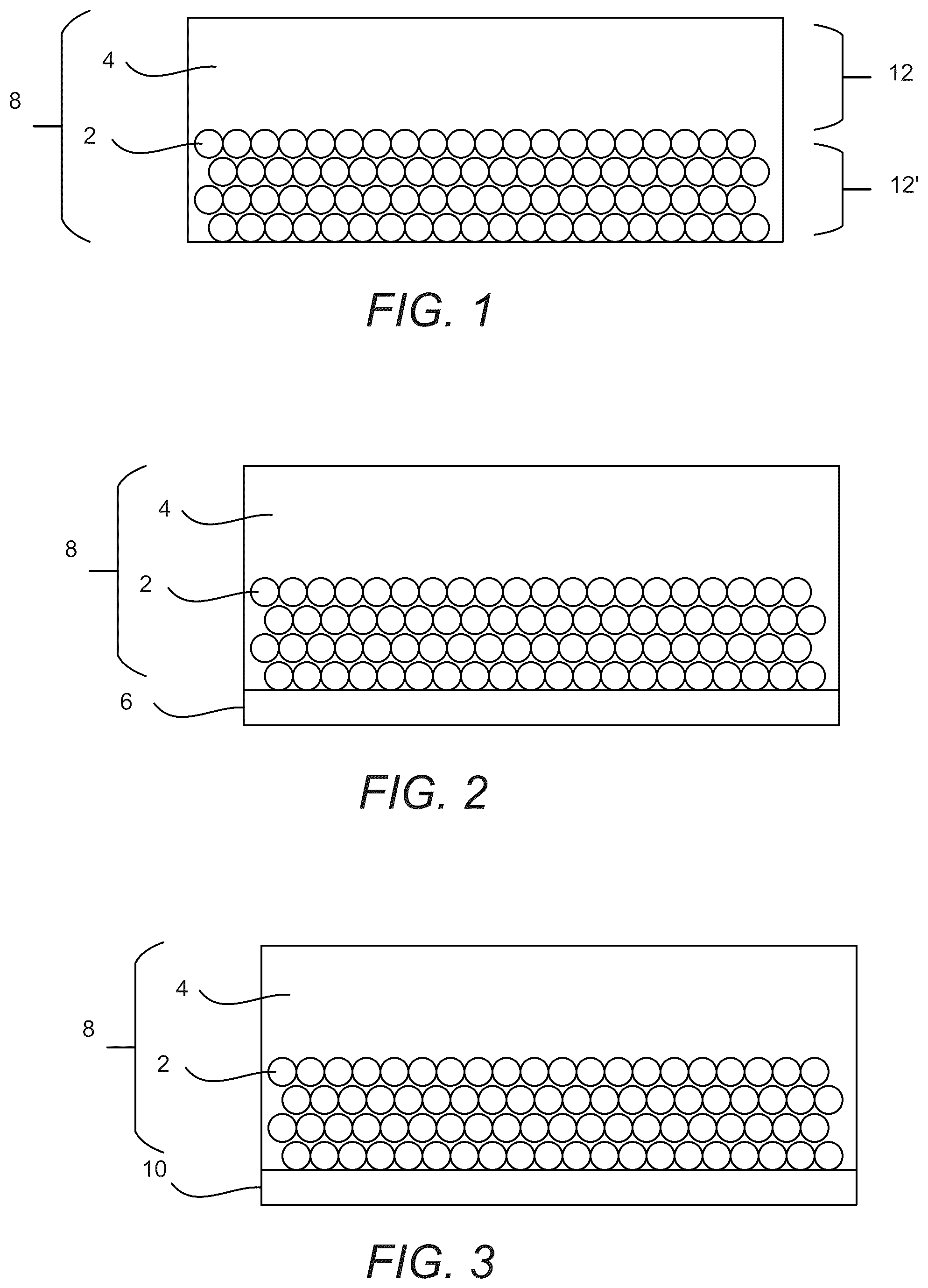 Patent US12448529 Figure 1 – Coating with an ordered spatial distribution of nanoparticles