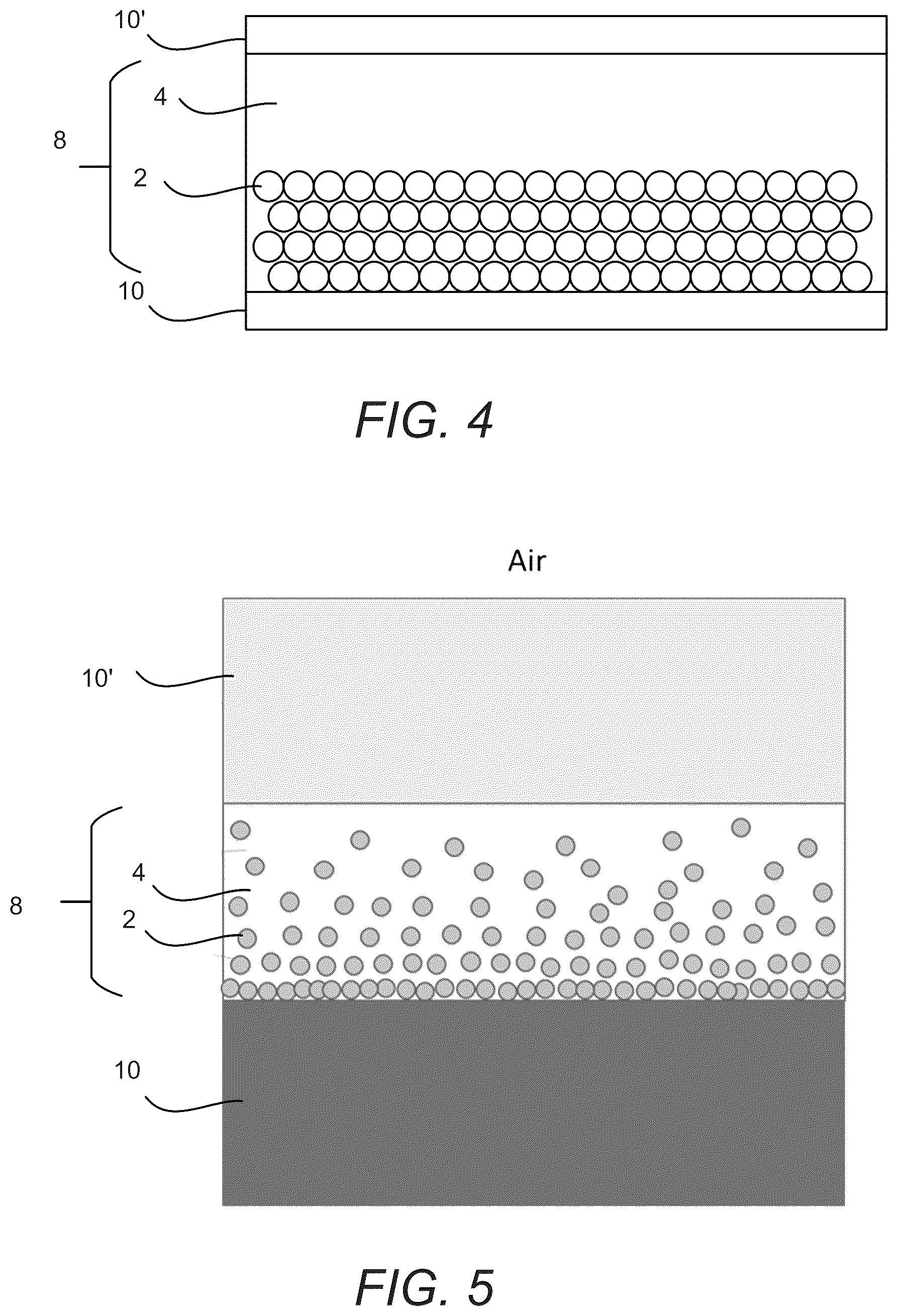 Patent US12448529 Figure 2 – Coating with an ordered spatial distribution of nanoparticles