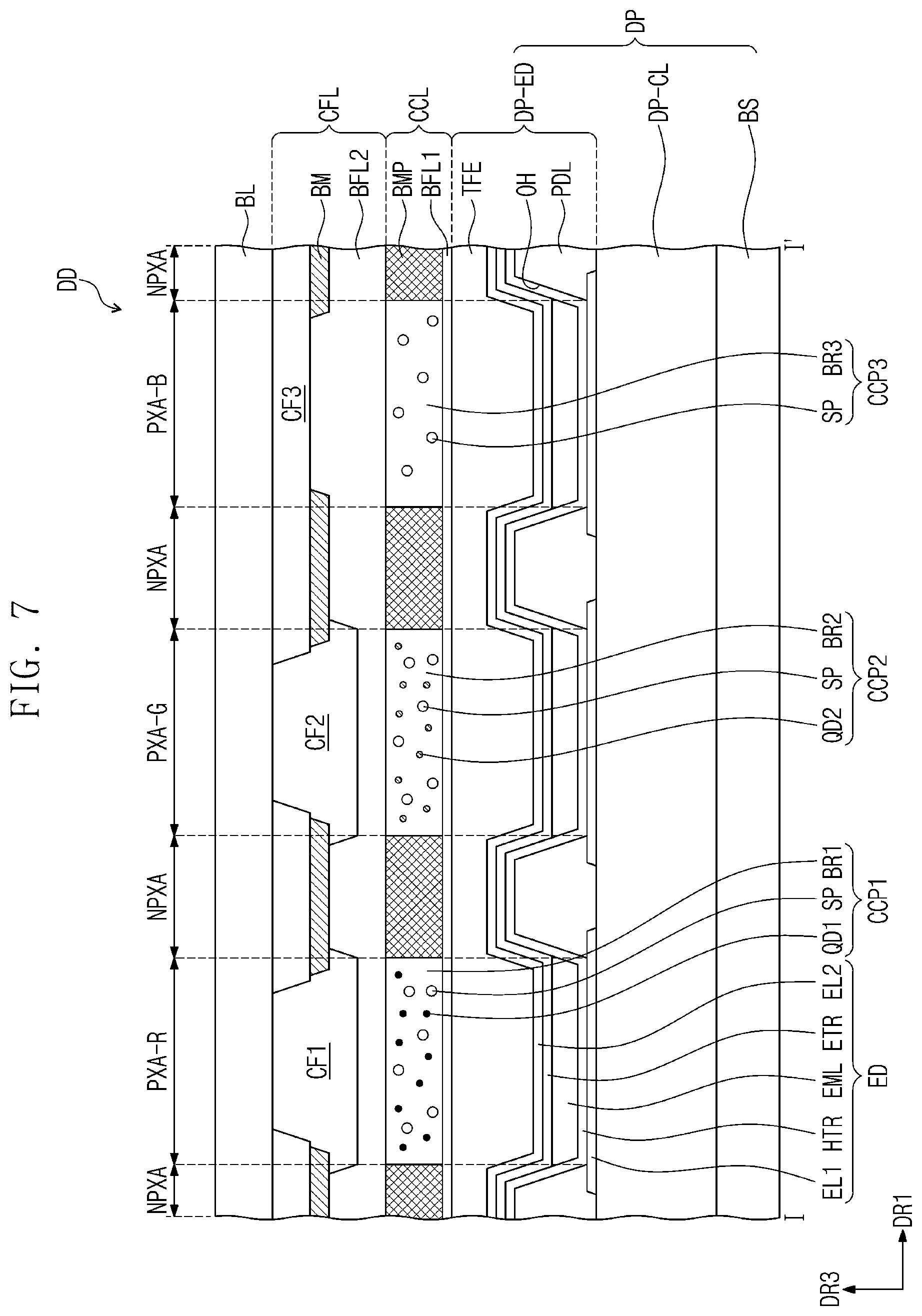 Patent US12448530 Figure 5 – Ink composition, light emitting diode, and method for manufacturing light emitting diode
