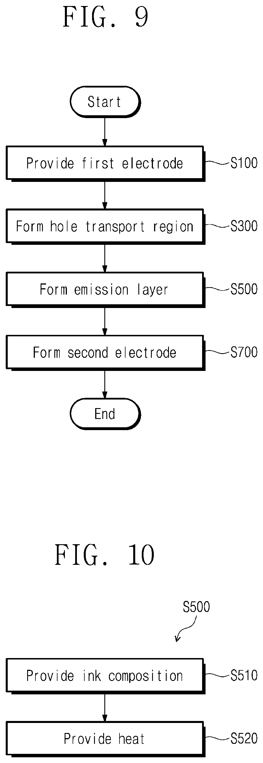 Patent US12448530 Figure 7 – Ink composition, light emitting diode, and method for manufacturing light emitting diode