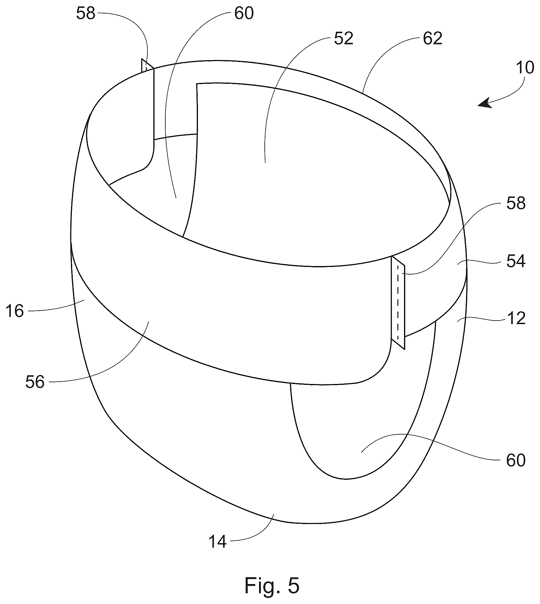 Patent US12448535 Figure 5 – Compositions for wetness indication