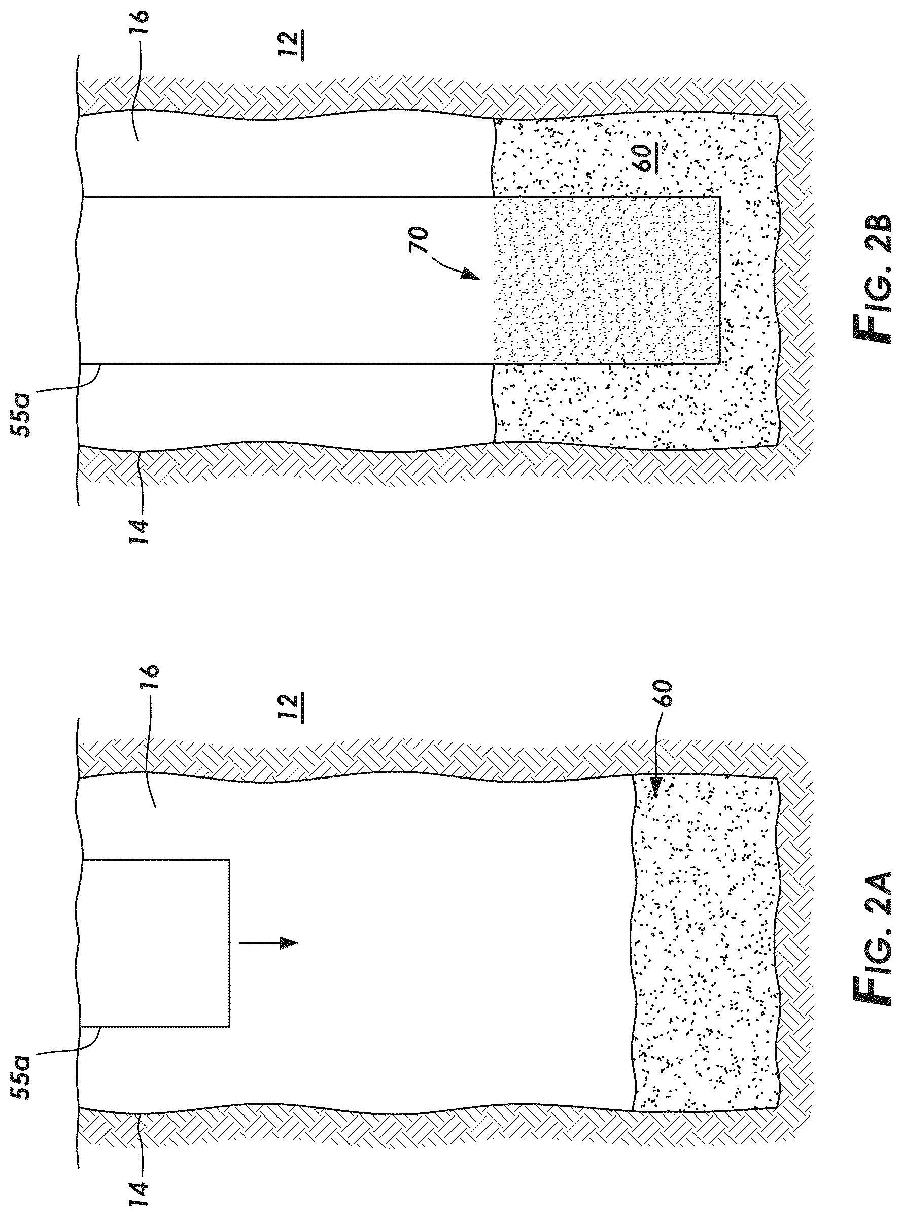 Patent US12448559 Figure 2 – Puddle job with delayed setting of resin via a polymerization reaction with an activator