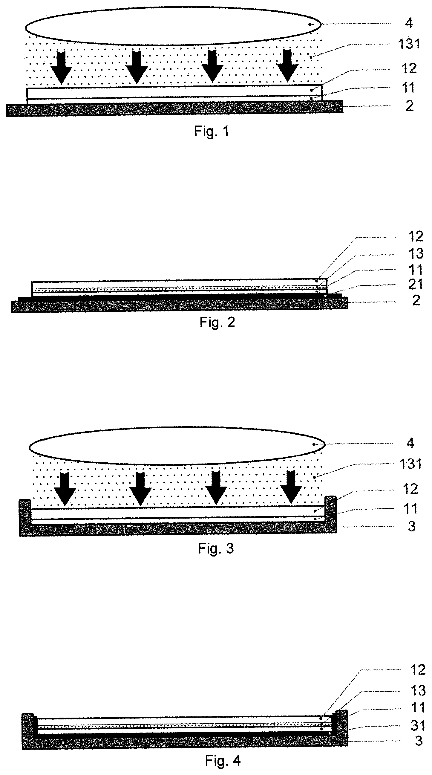 Patent US12448562 Figure 1 – Method of manufacturing a photoluminescent element