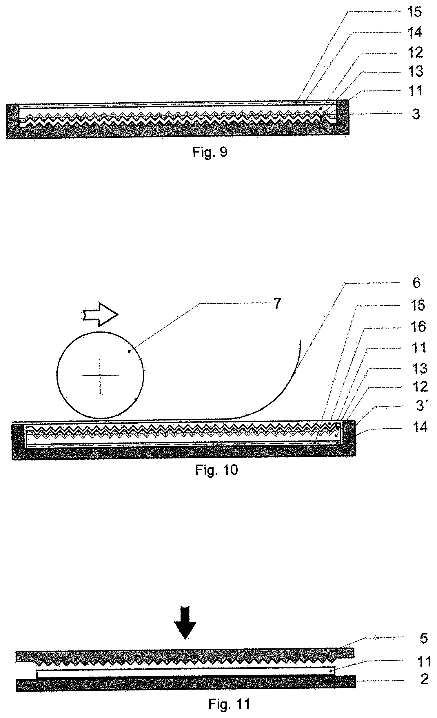 Patent US12448562 Figure 3 – Method of manufacturing a photoluminescent element