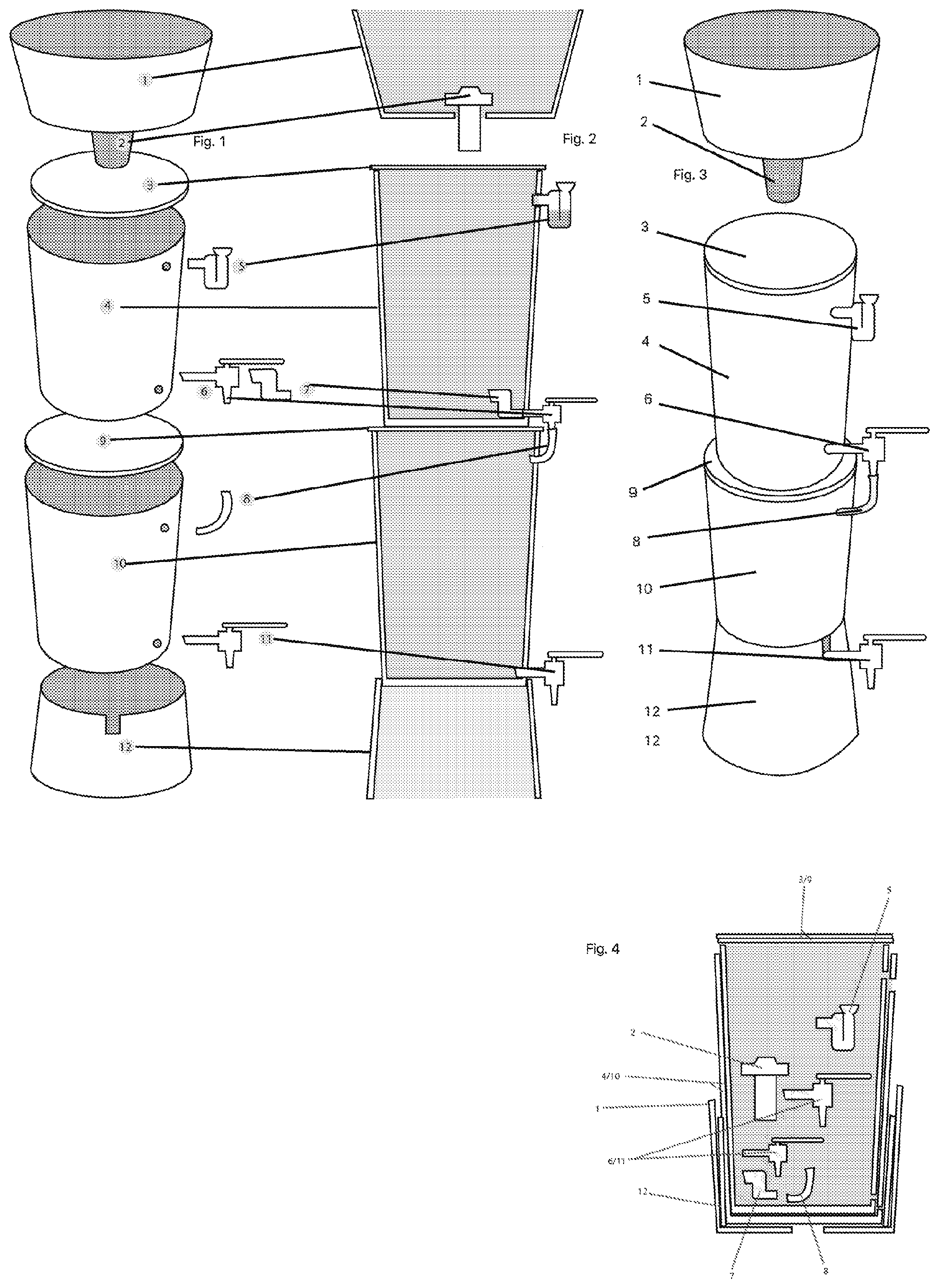 Patent US12448592 Figure 1 – Home brewing device