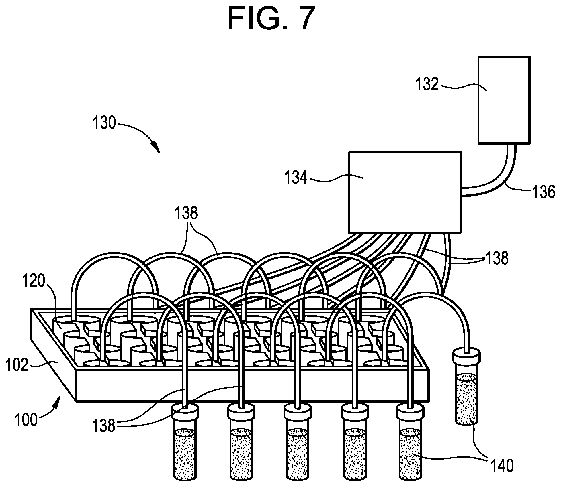 Patent US12448594 Figure 4 – Fluidic devices including microplates with interconnected wells