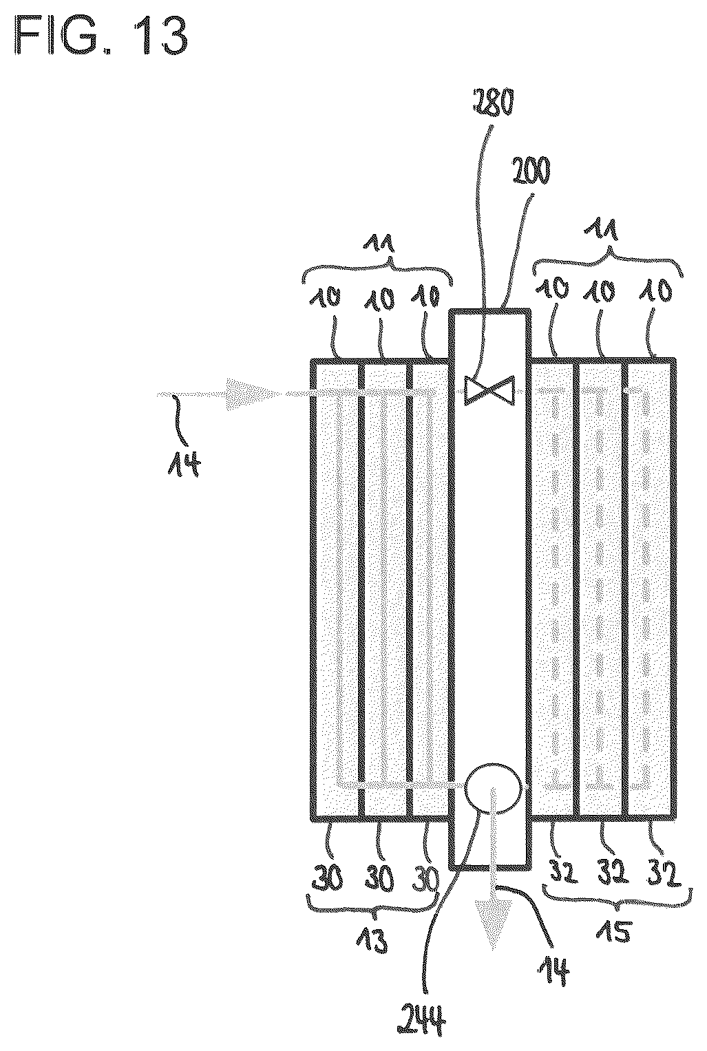 Patent US12448597 Figure 13 – Modular processing system and method for the modular construction of a processing system
