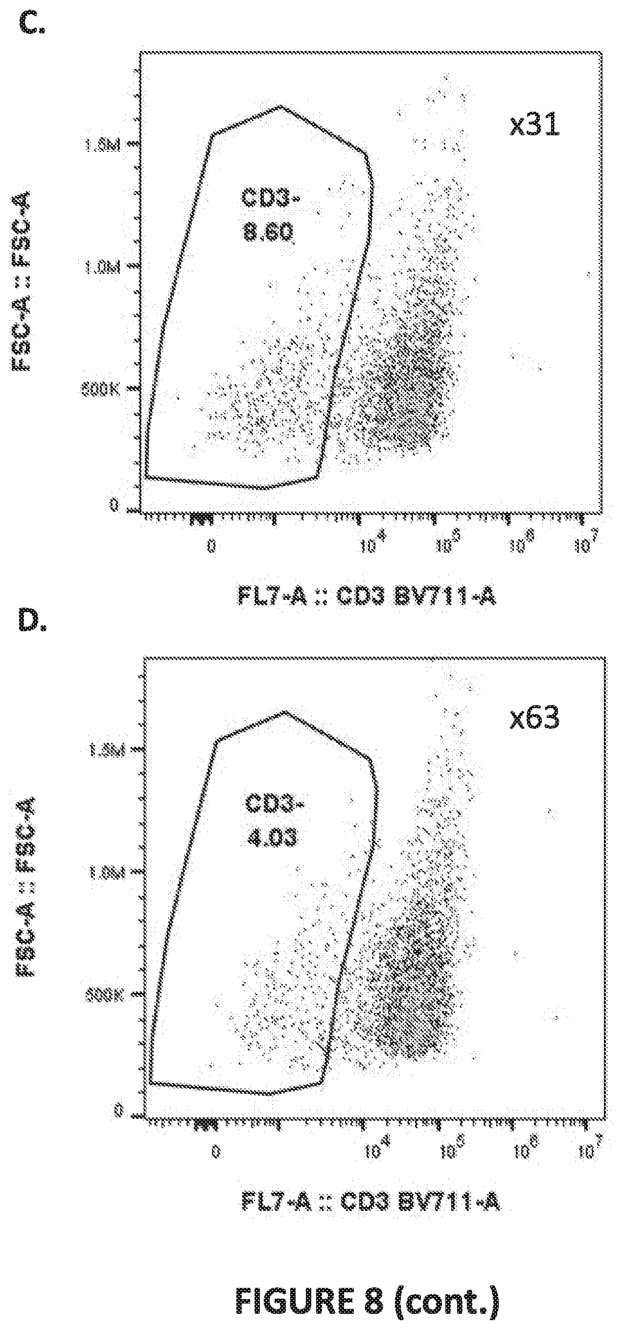 Patent US12448613 Figure 15 – Genetically-modified T cells comprising a modified intron in the T cell receptor alpha gene